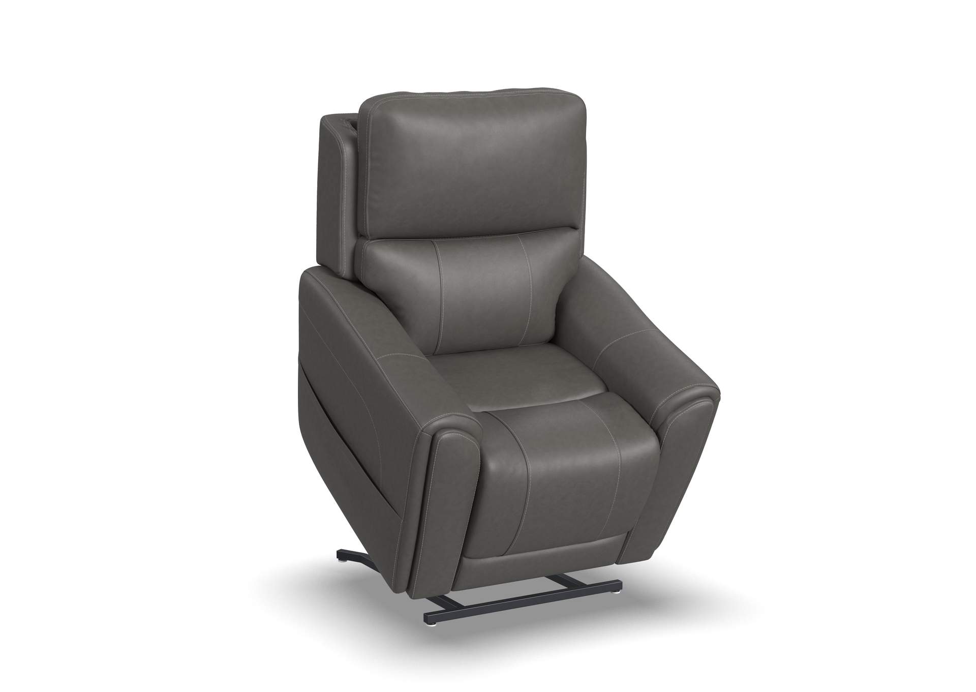 Carter Power Lift Recliner with Power Headrest, Lumbar, Heat & Massage image 3