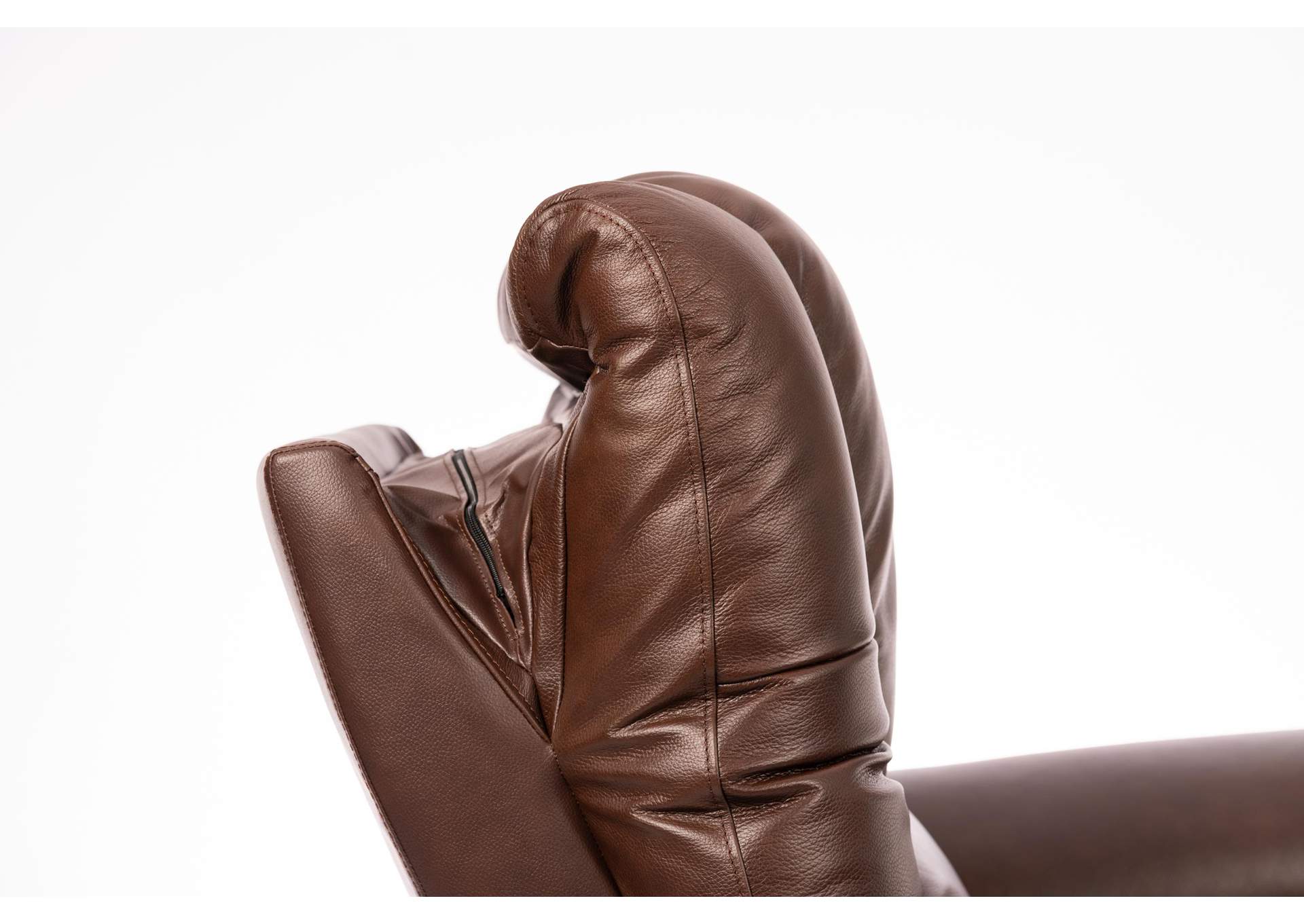 Plush Perfect Match Power Gliding Recliner with Power Headrest & Lumbar image 9