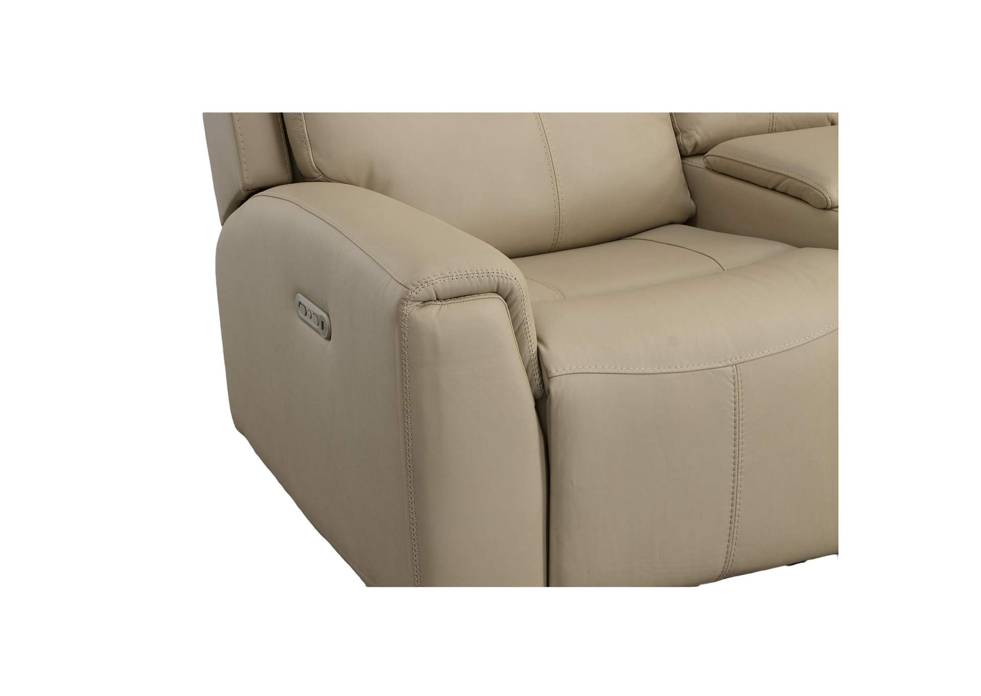 Jarvis Power Reclining Loveseat with Console & Power Headrests image 8