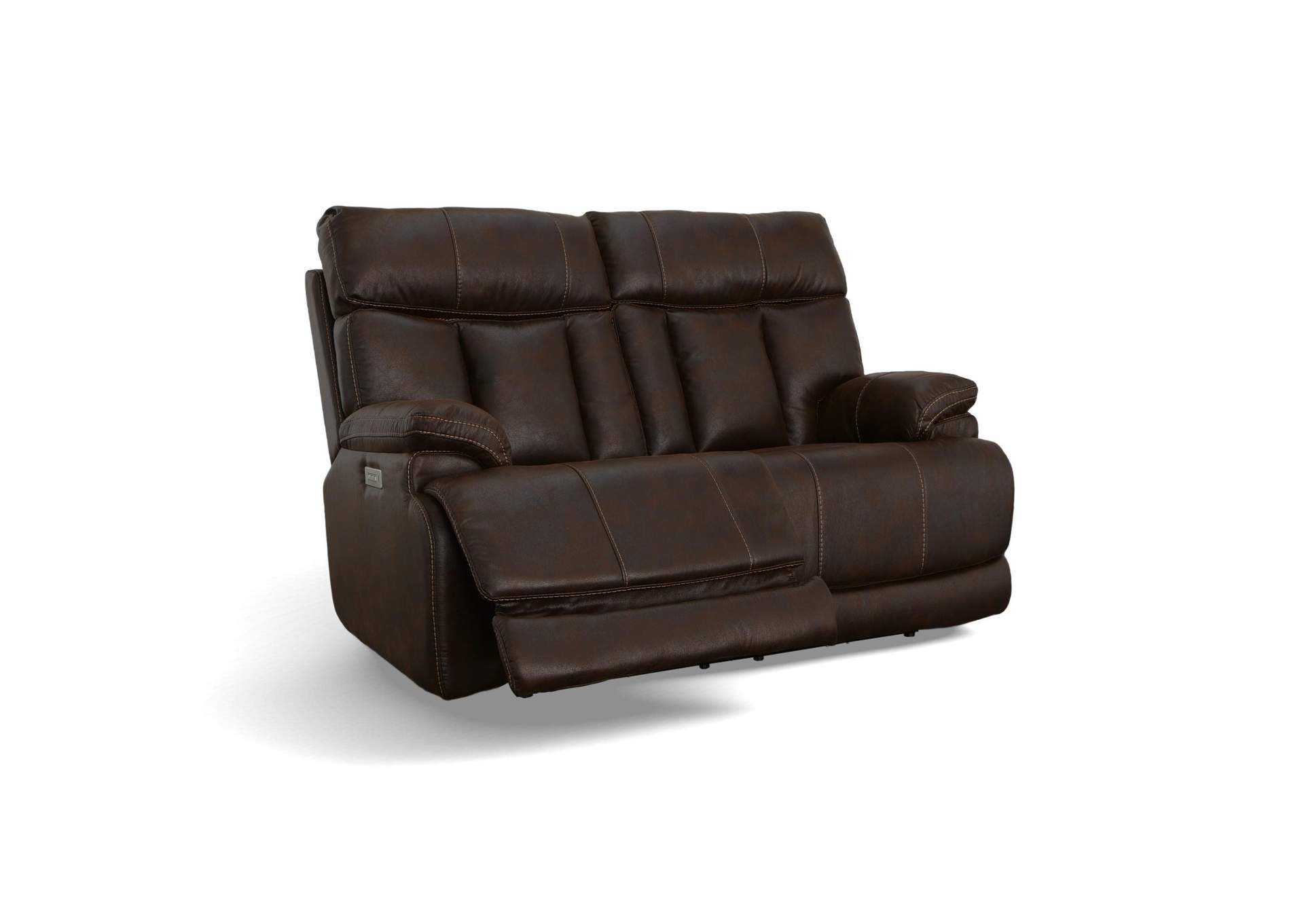 Clive Power Reclining Loveseat with Power Headrests & Lumbar image 3