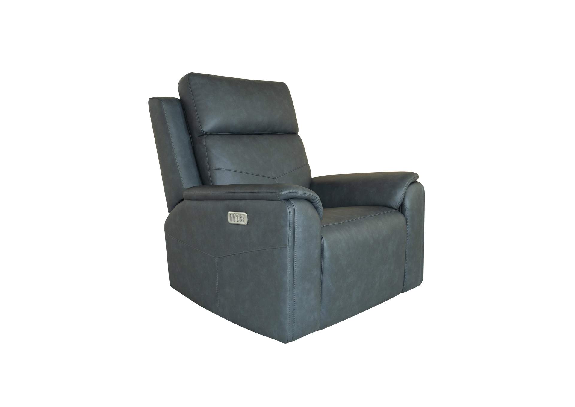 Vernon Power Swivel Gliding Recliner with Power Headrest, Lumbar, Heat & Massage image 1