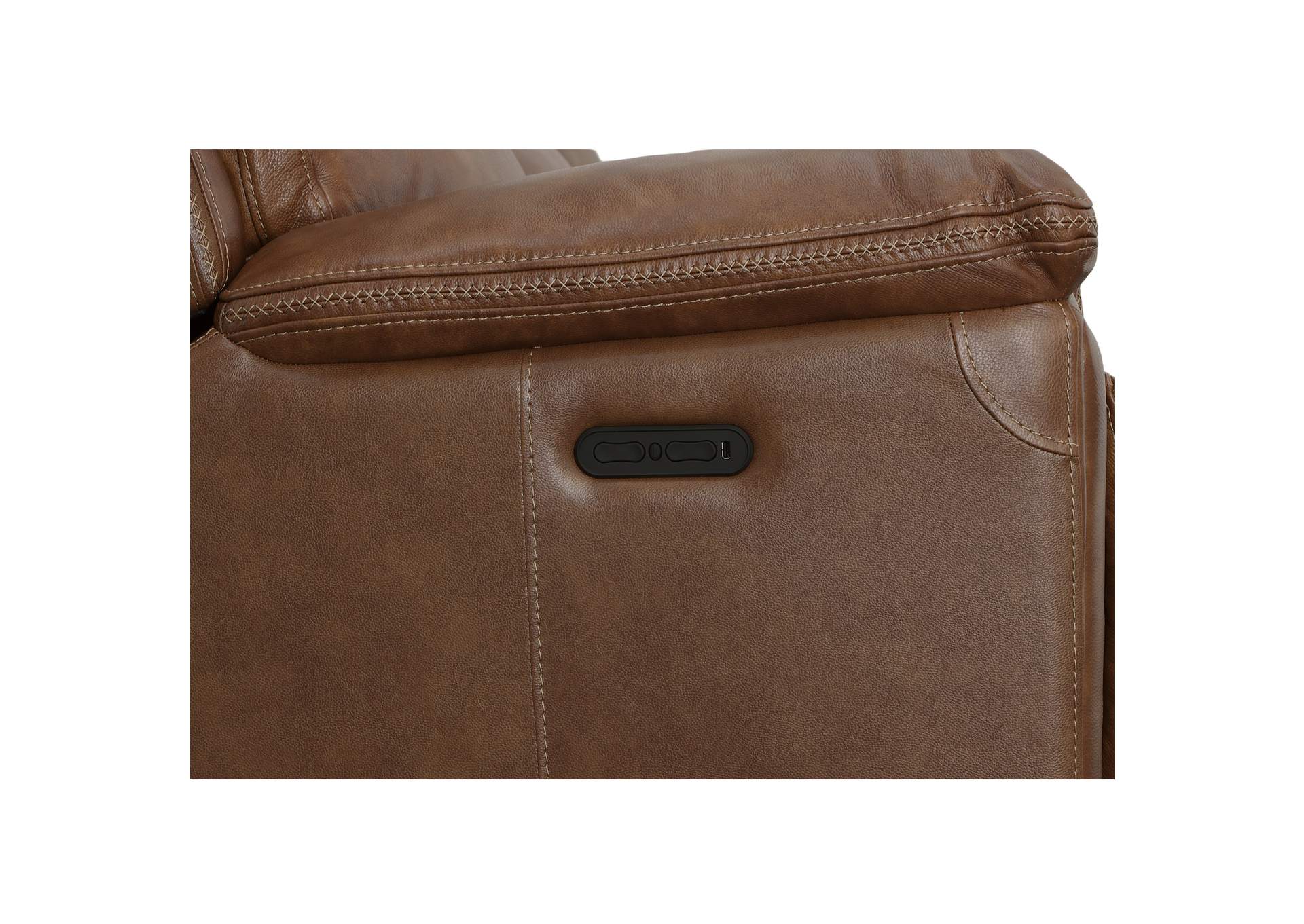 Fenwick Power Reclining Sofa with Power Headrests image 7