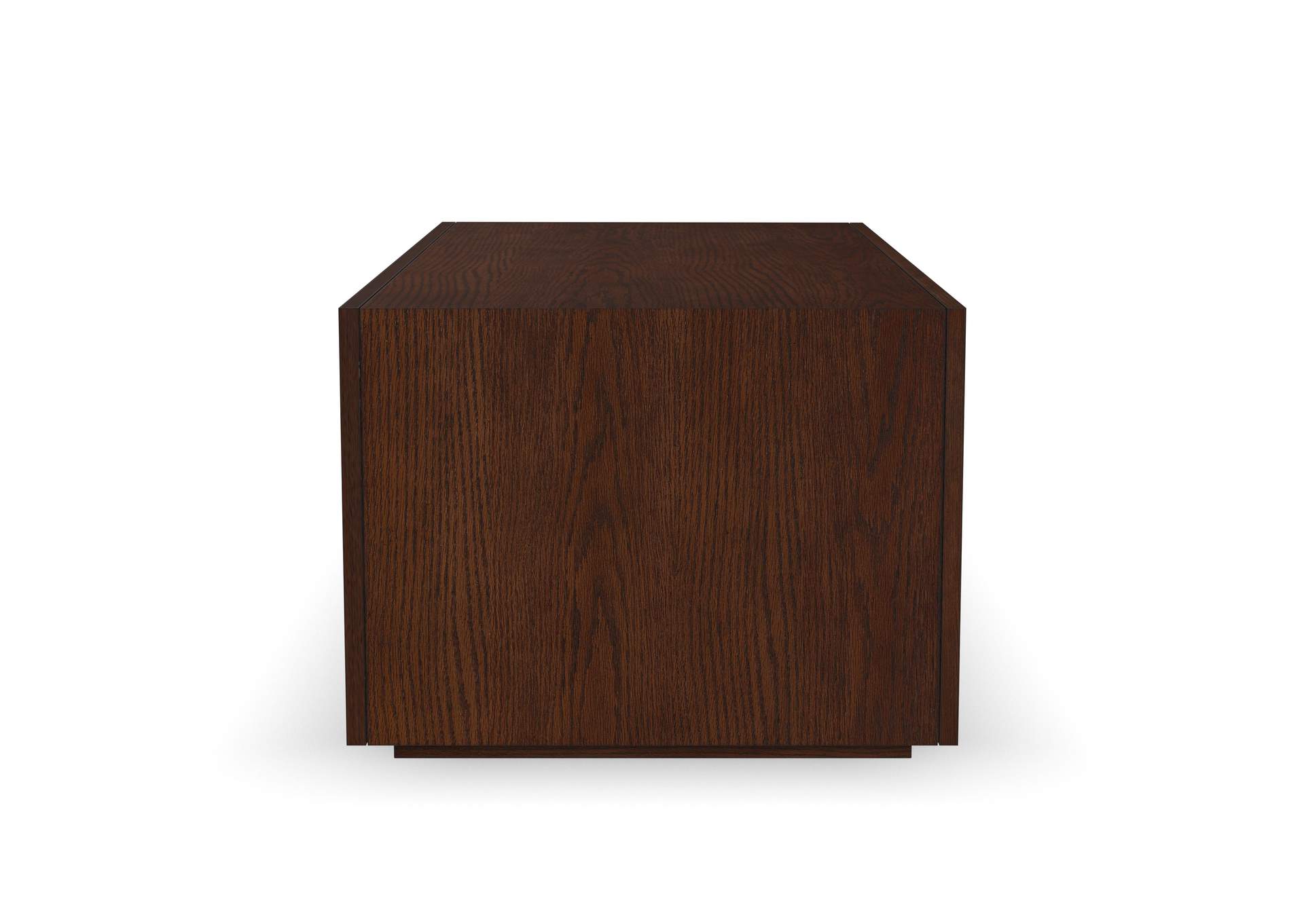 Waterfall Rectangular Coffee Table with Casters image 4