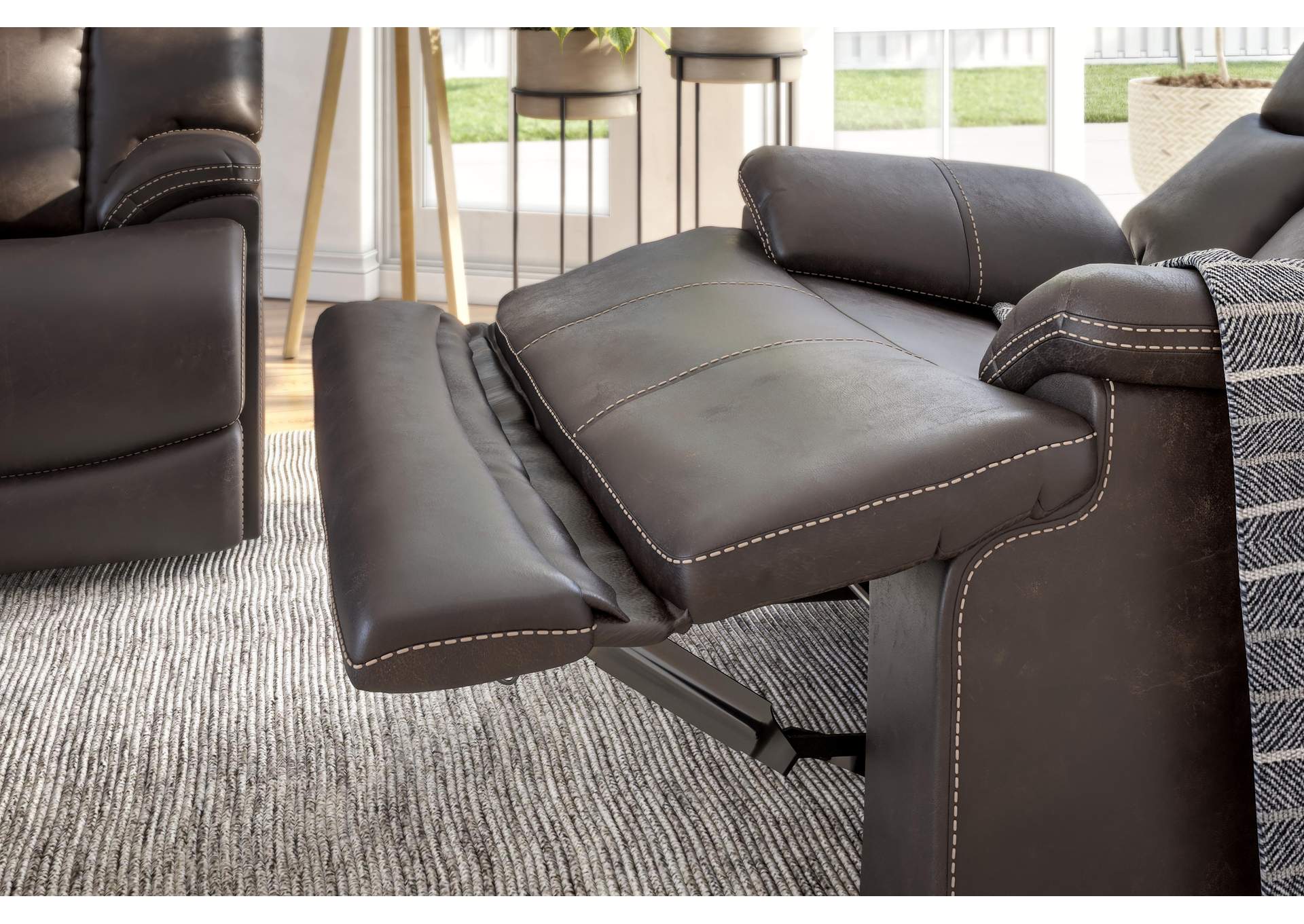 Clive Power Recliner with Power Headrest & Lumbar image 9