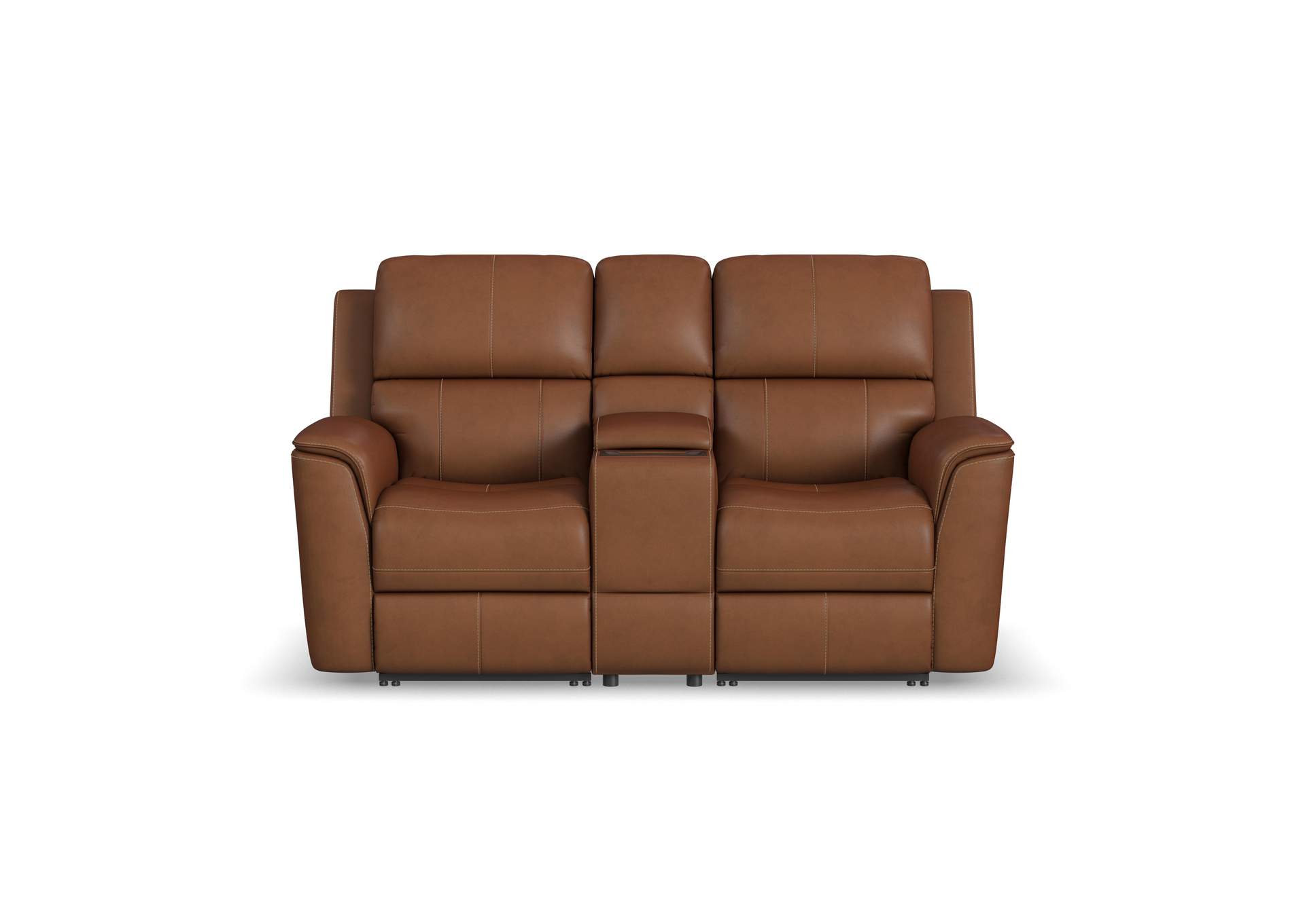 Henry Power Reclining Loveseat with Console & Power Headrests & Lumbar image 4