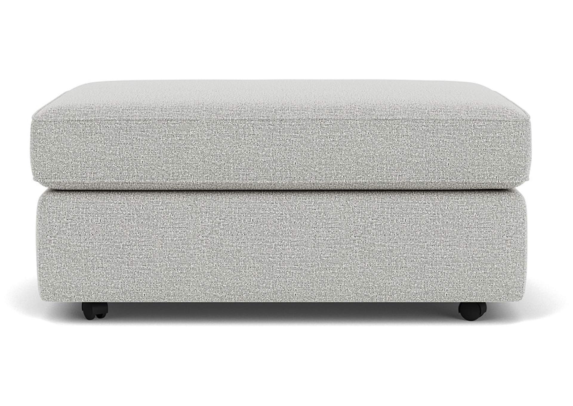 Vail Cocktail Ottoman with Casters image 6
