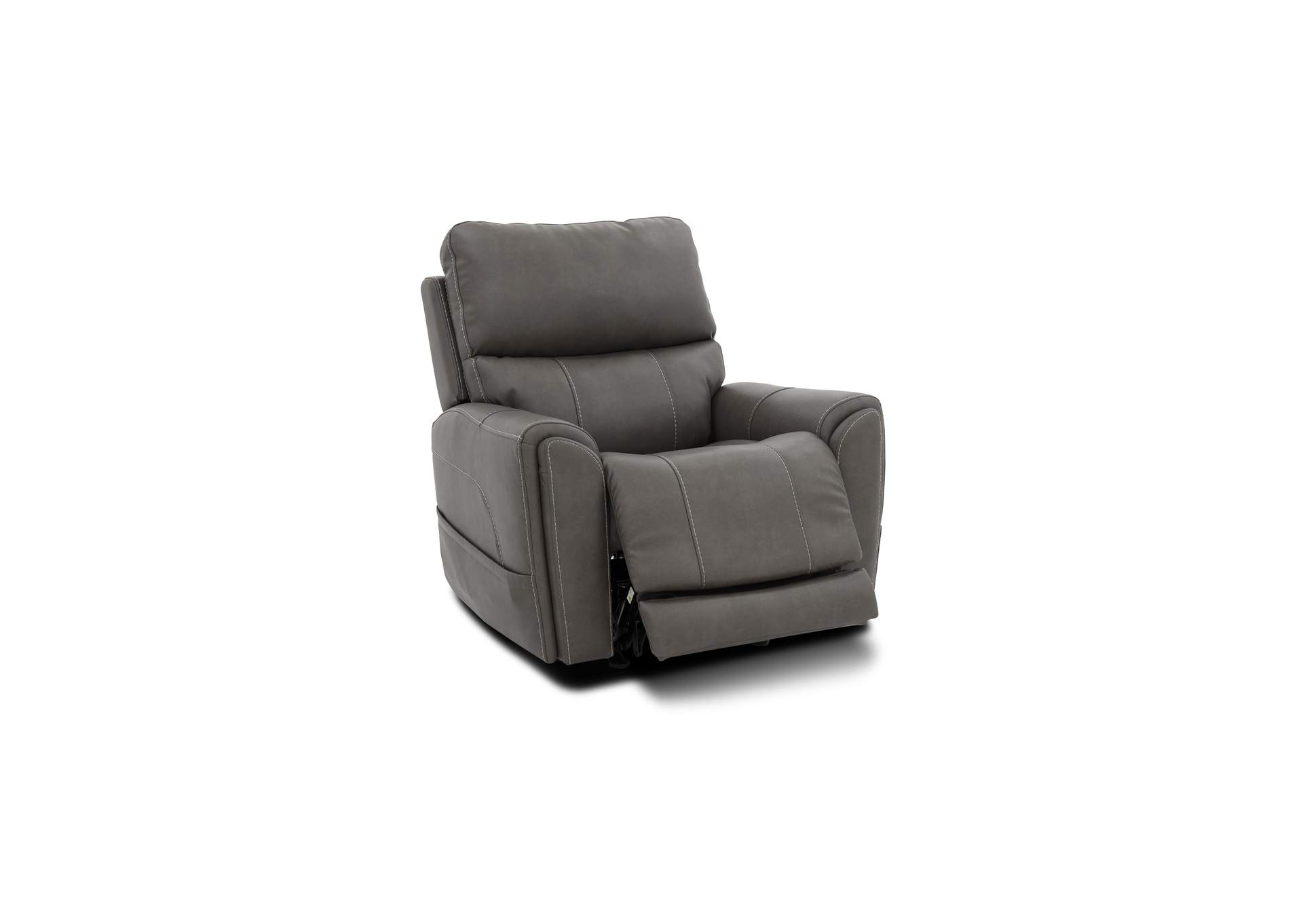 Carter Power Rocking Recliner with Power Headrest, Lumbar, Heat & Massage image 4