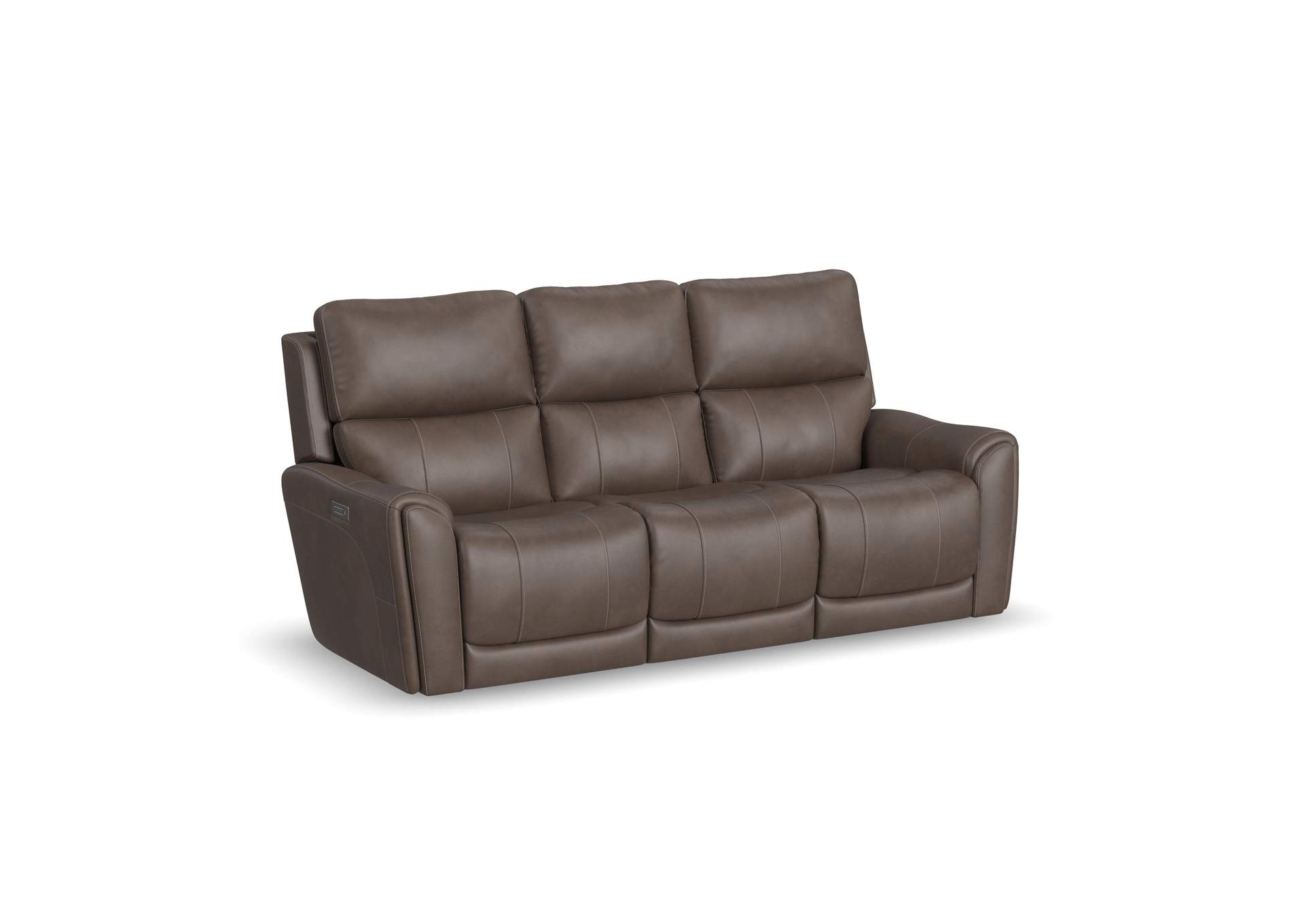 Carter Power Reclining Sofa with Console & Power Headrests & Lumbar image 1
