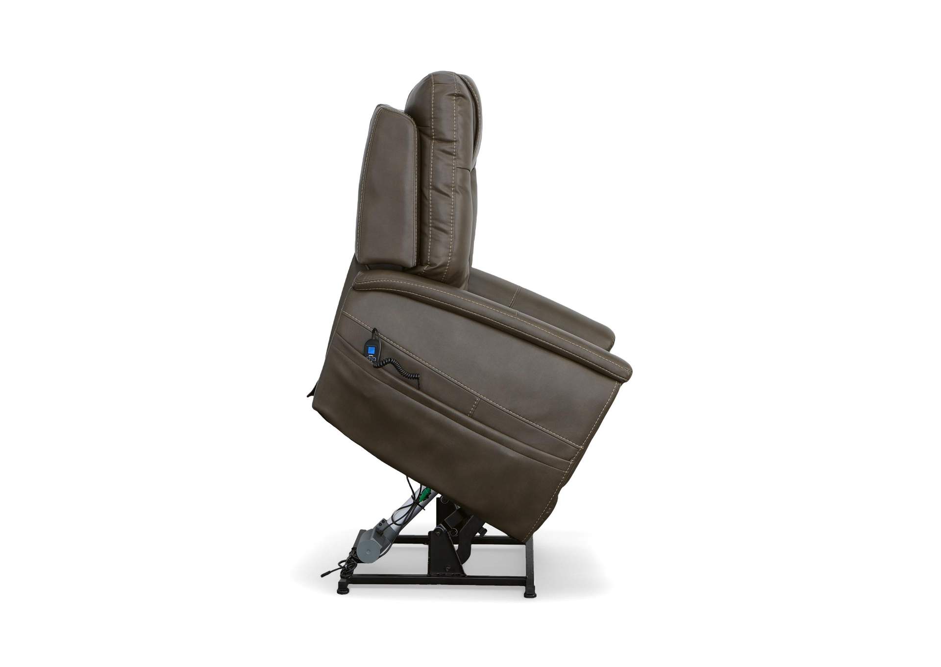 Shaw Power Lift Recliner with Power Headrest & Lumbar image 6