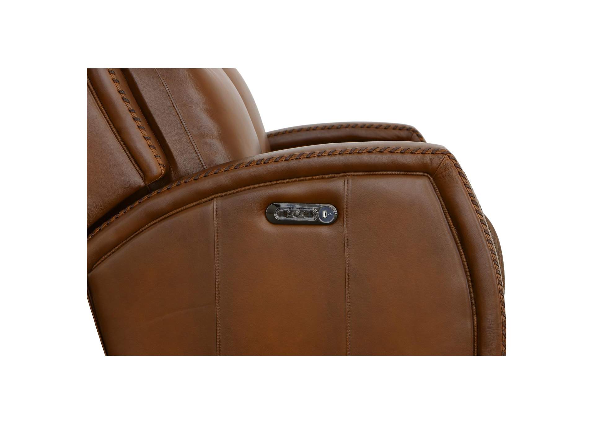 Mustang Power Loveseat with Power Headrest image 7