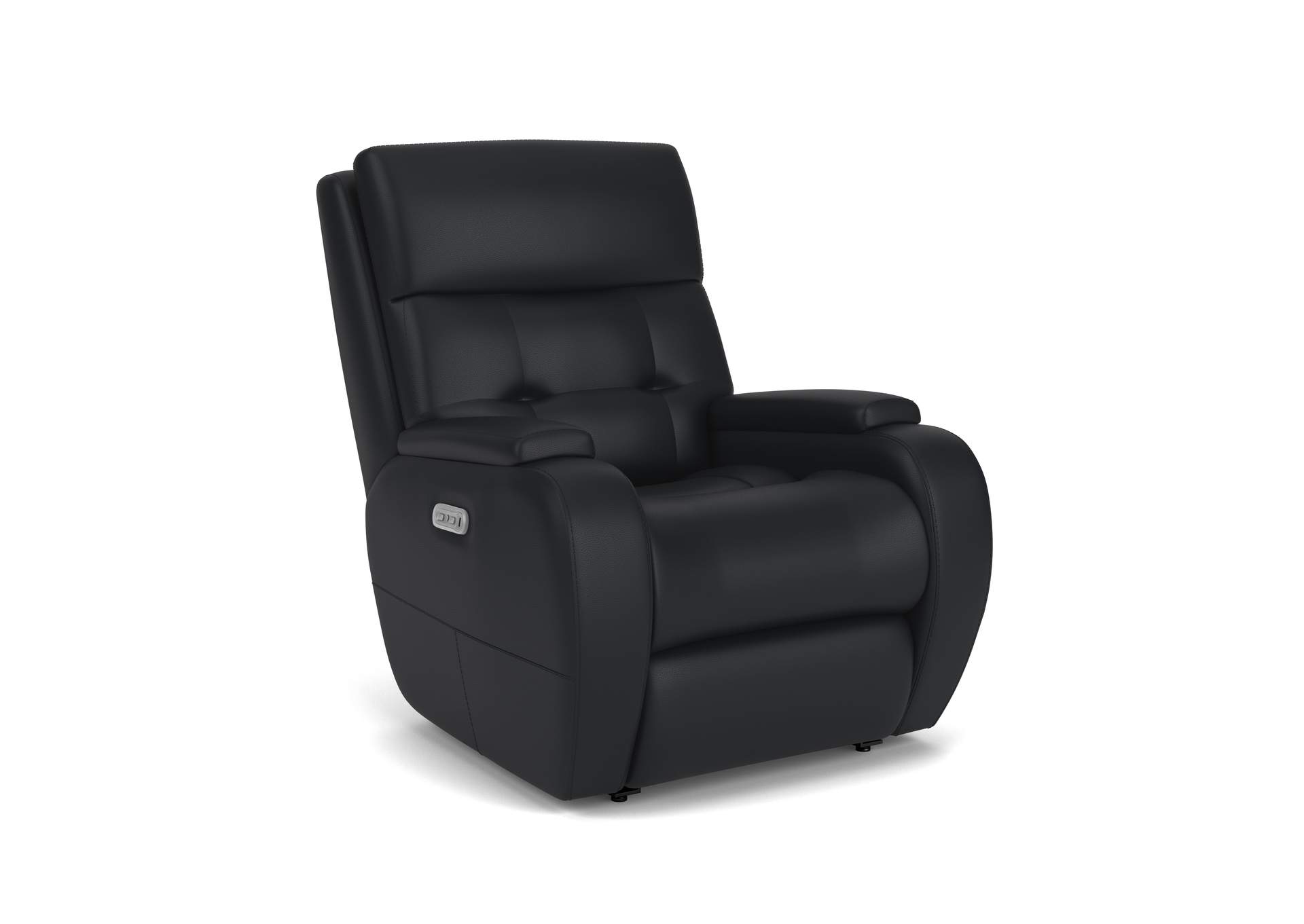 Strait Power Recliner with Power Headrest image 1