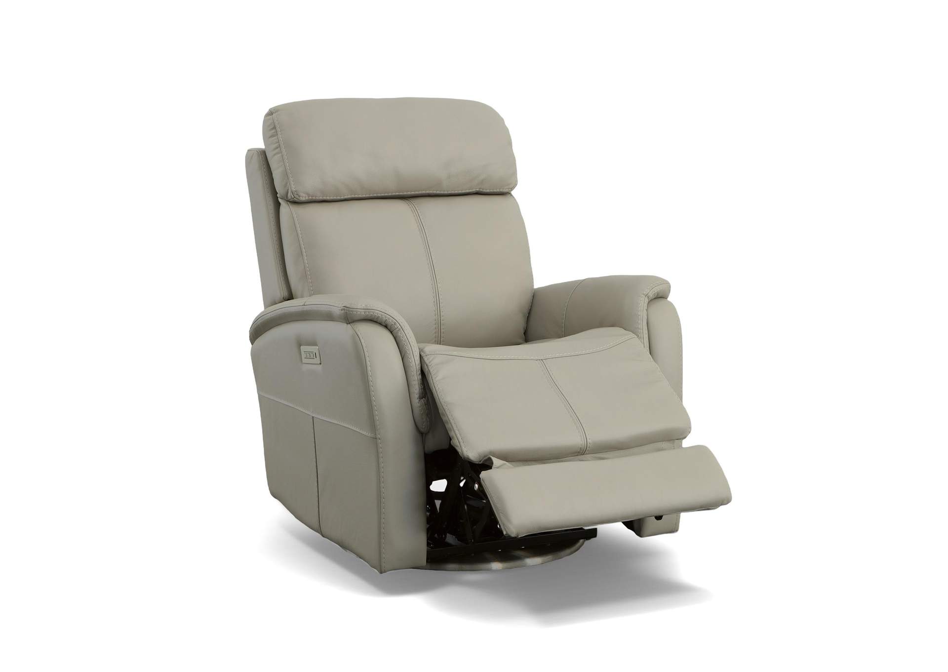 View Power Swivel Recliner with Power Headrest image 4