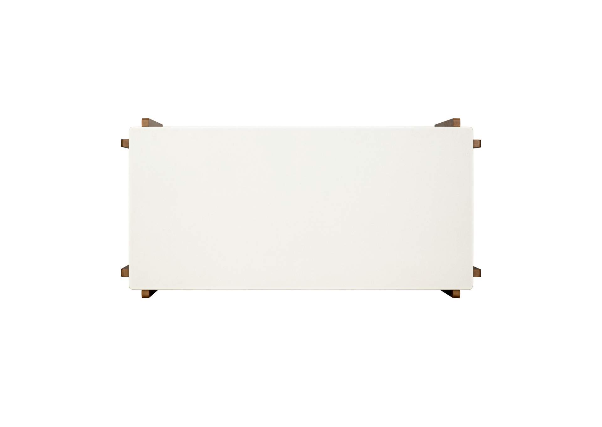 Lincoln Rectangular Coffee Table with Casters image 6