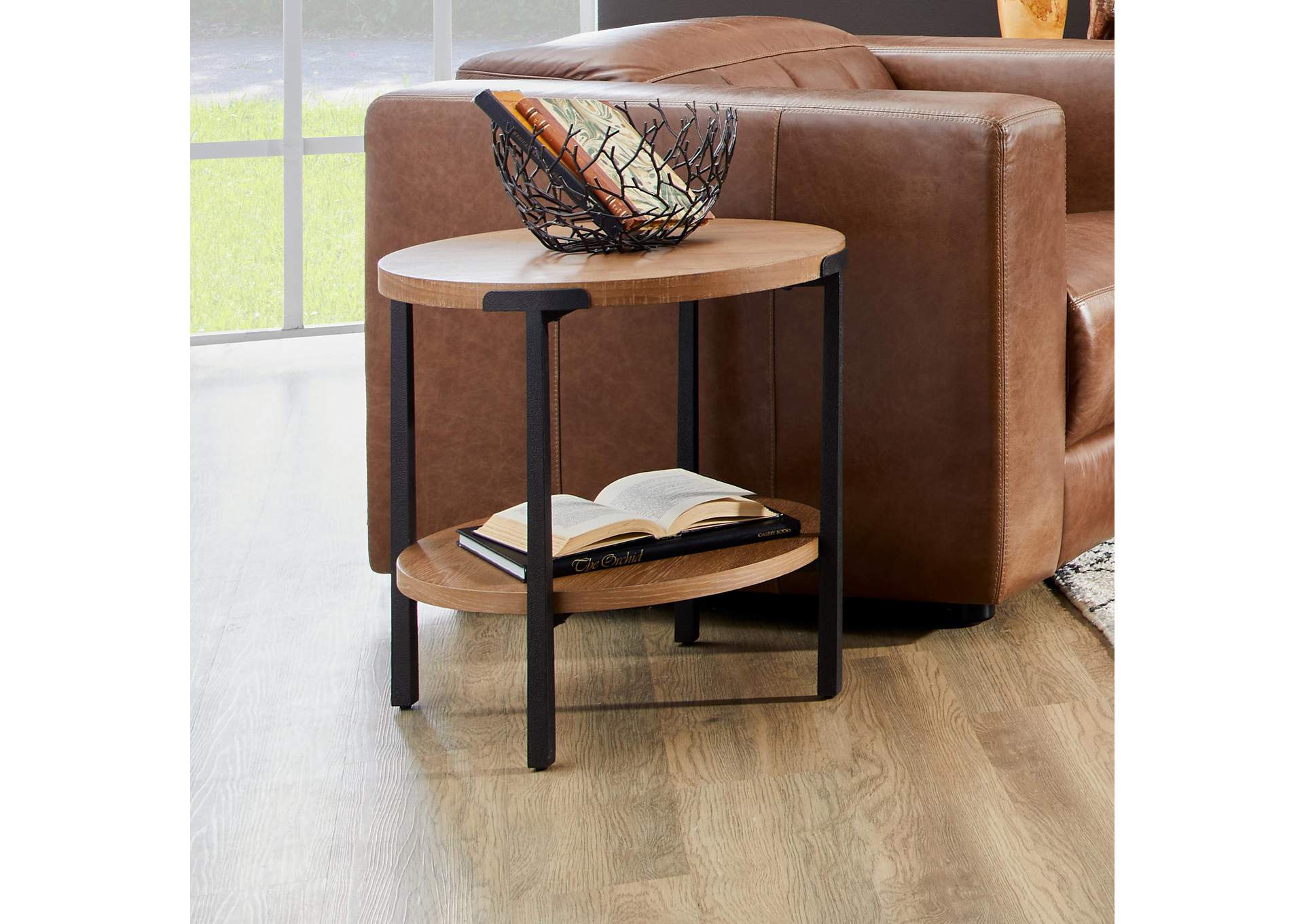 Millwork Round End Table image 6