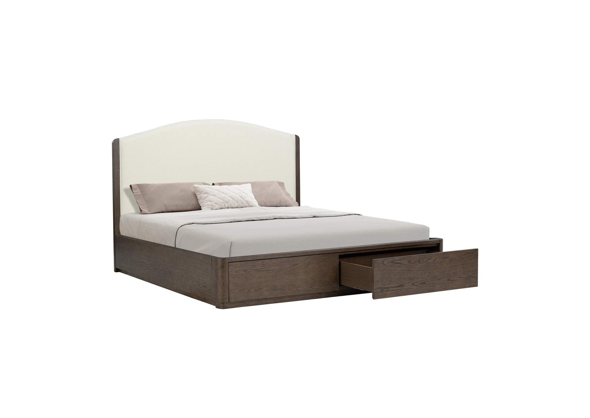 Athens King Upholstered Storage Bed image 3