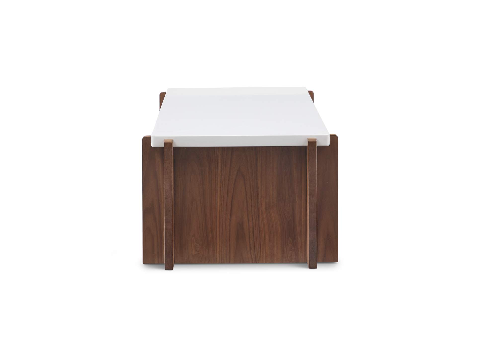 Lincoln Rectangular Coffee Table with Casters image 4