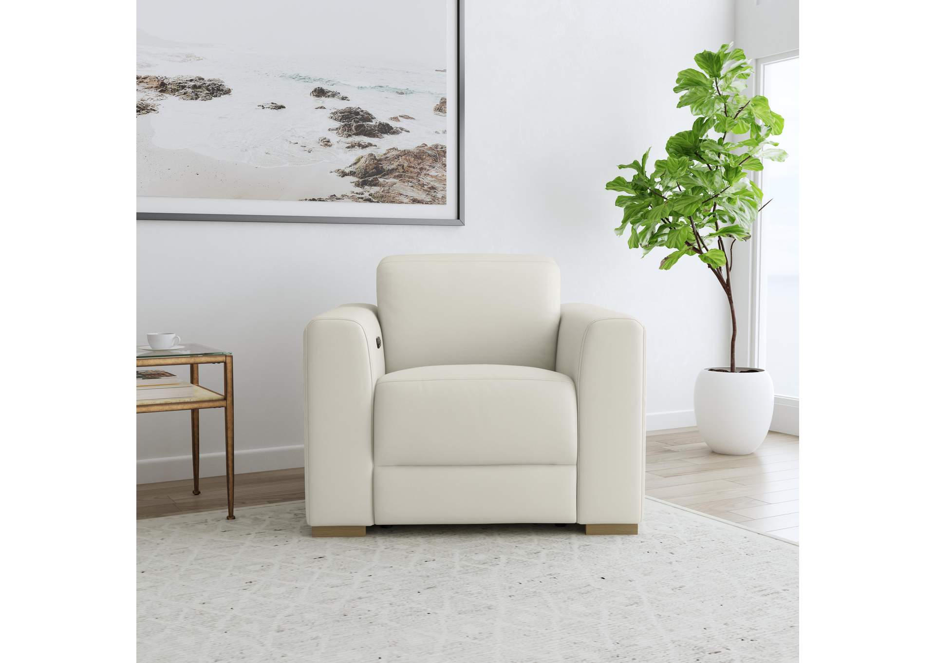 Aurora Power Recliner with Power Headrest image 8