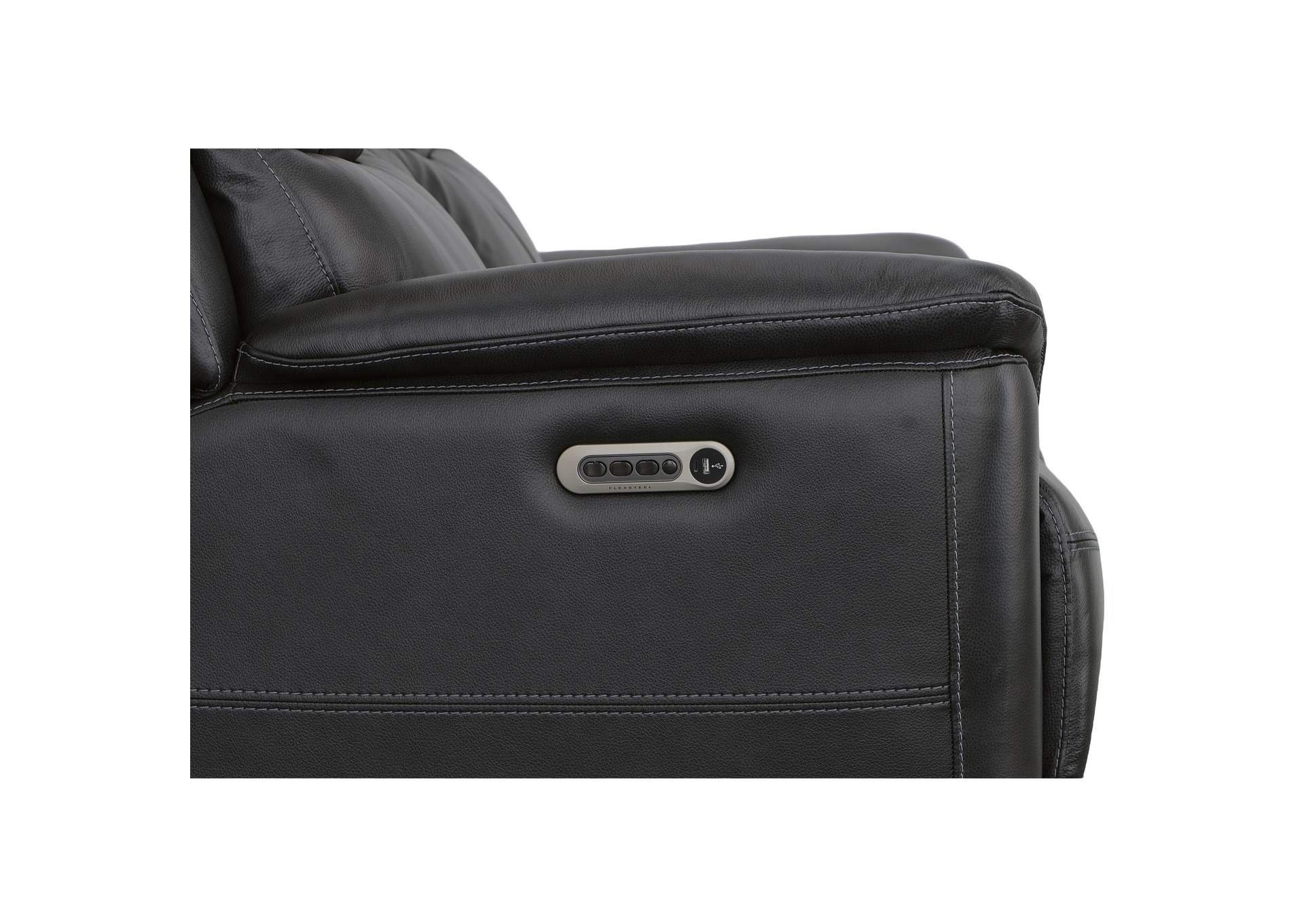 Crew Power Reclining Loveseat with Console, Power Headrests & Lumbar image 10