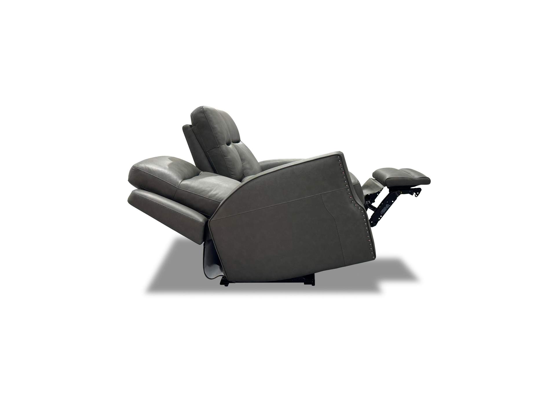 Maxwell Power Reclining Loveseat with Console, Power Headrests and Lumbar image 4