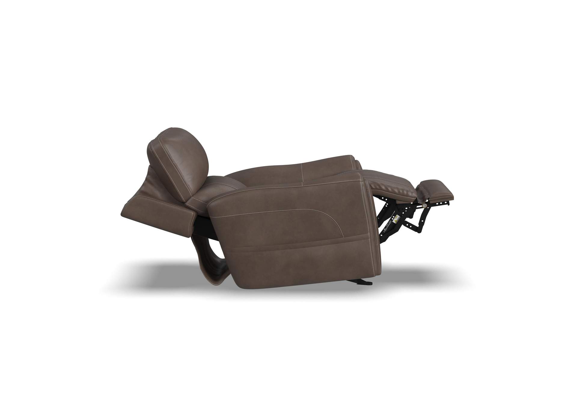Carter Power Rocking Recliner with Power Headrest, Lumbar, Heat & Massage image 3