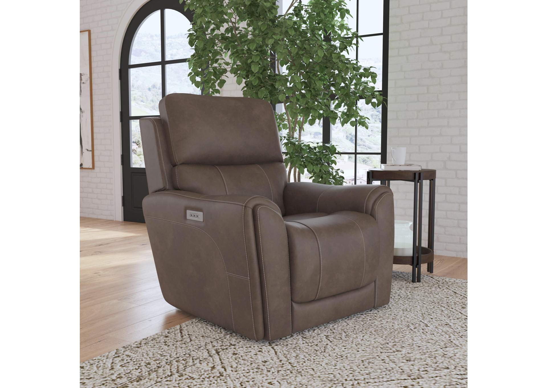 Carter Power Recliner with Power Headrest & Lumbar image 5