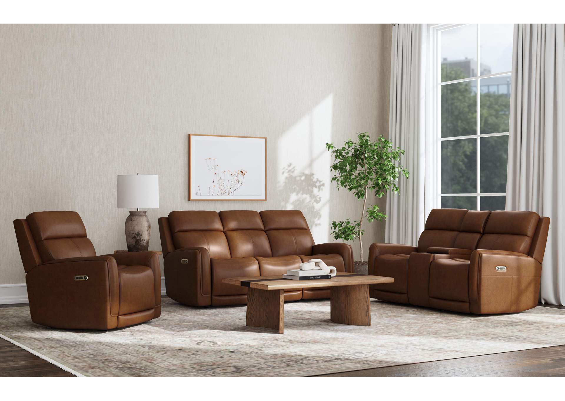 Alister Power Gliding Recliner with Power Headrest and Lumbar image 9