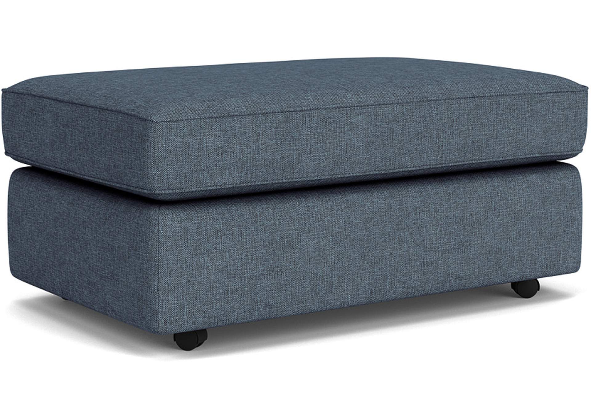 Vail Cocktail Ottoman with Casters image 3