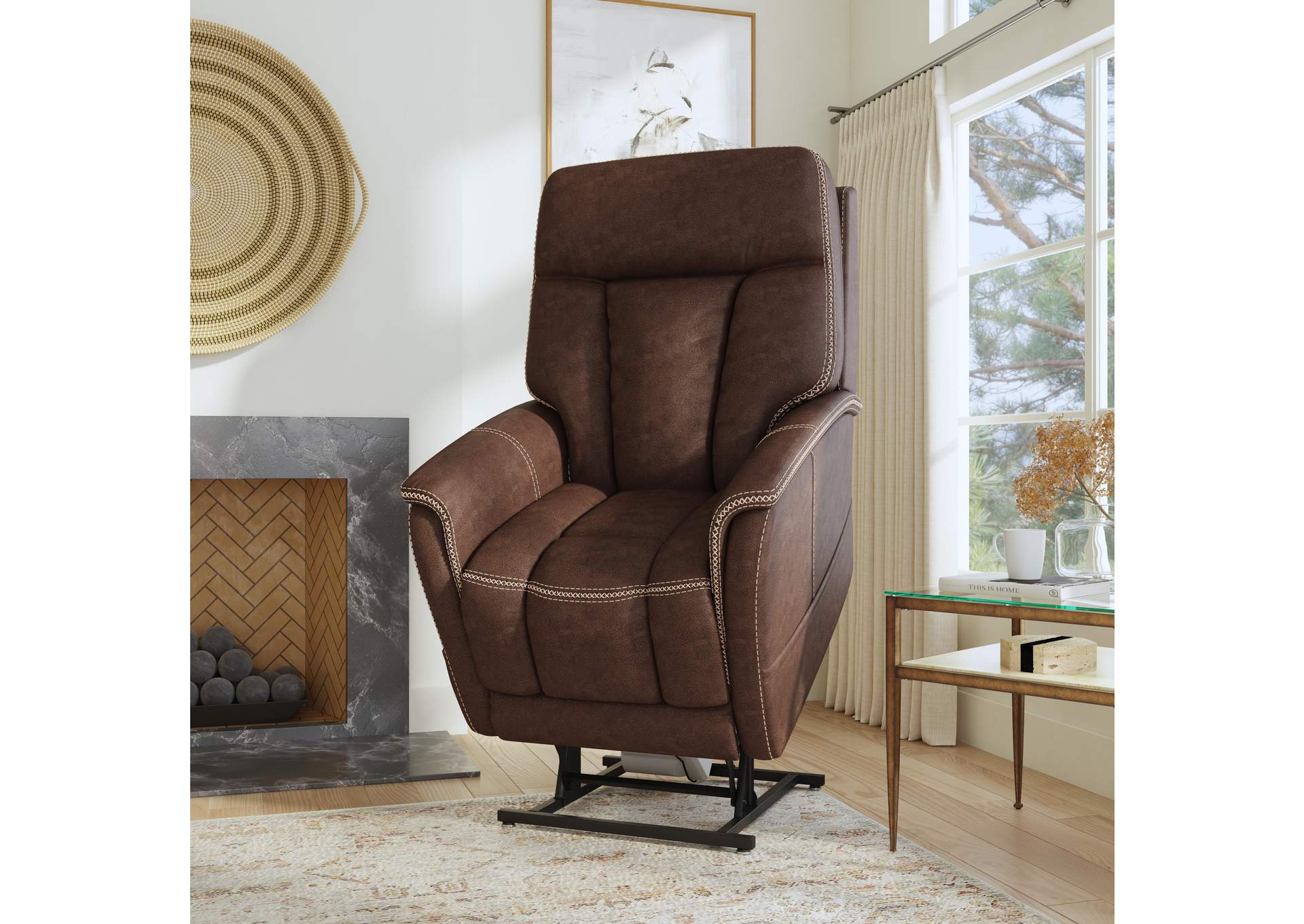 Atlas Power Lift Recliner with Power Headrest & Lumbar image 15