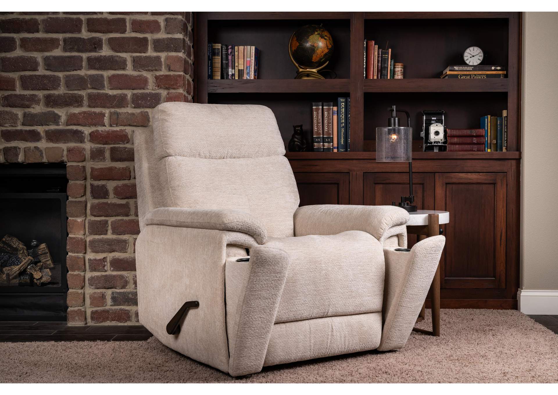 Refined Perfect Match Swivel Gliding Recliner image 7