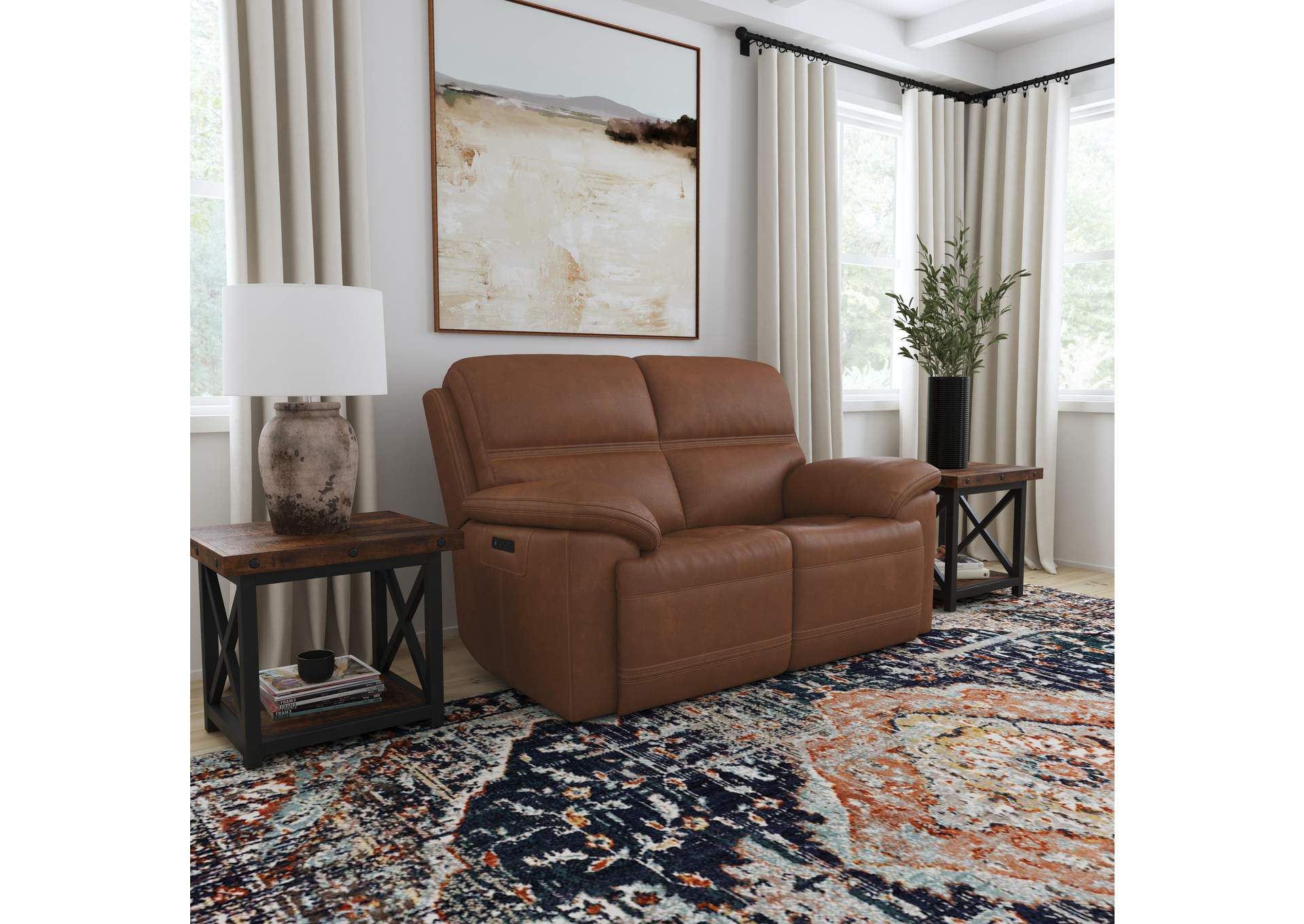 Jackson Power Reclining Loveseat with Power Headrests image 6