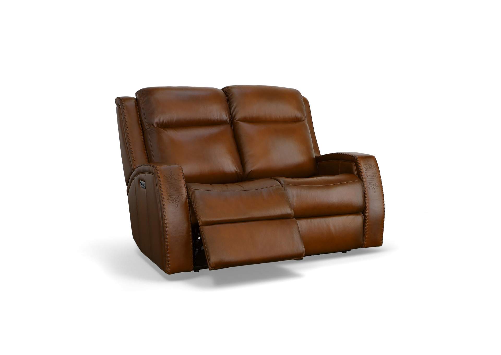 Mustang Power Loveseat with Power Headrest image 3