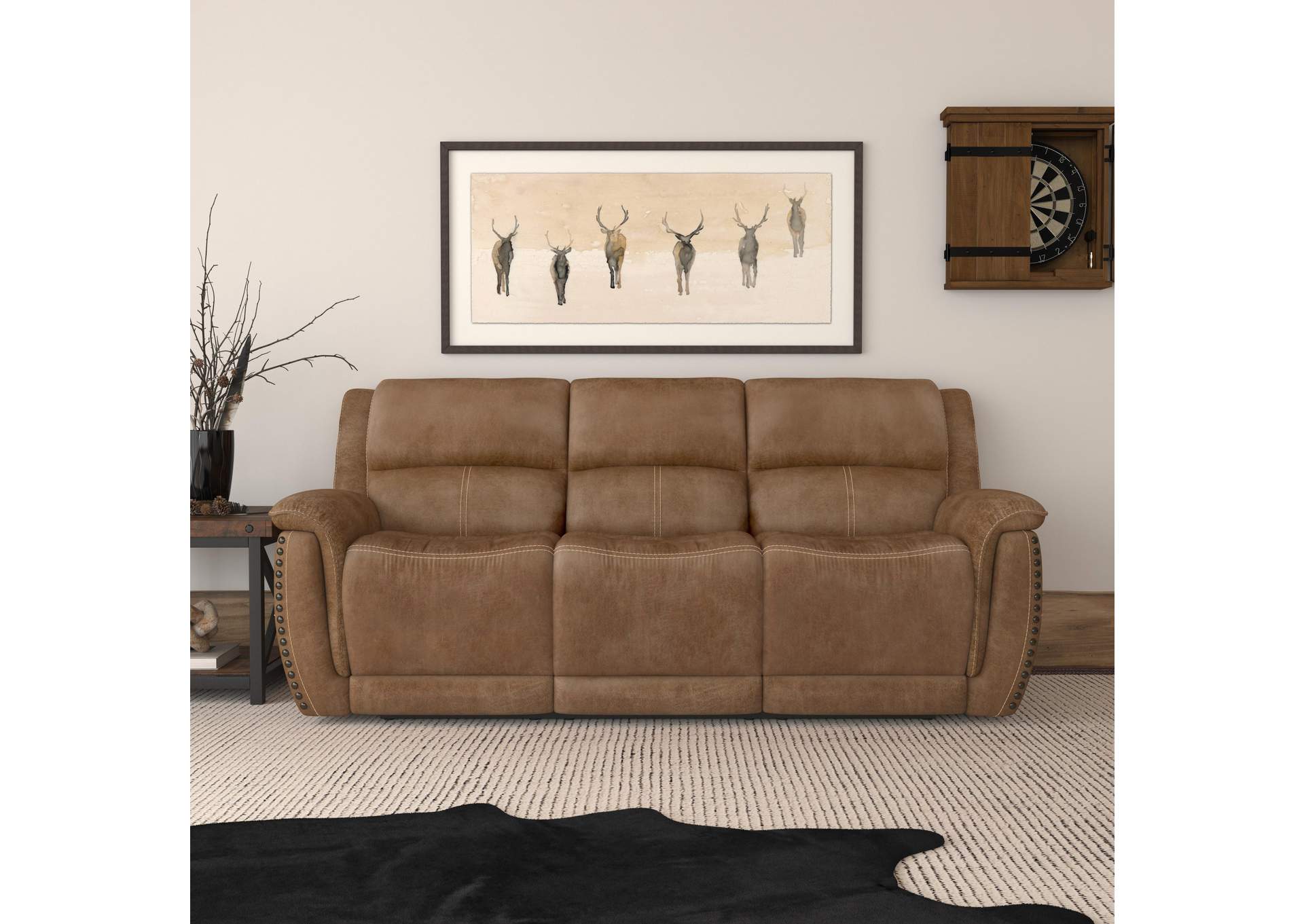 Beau Power Reclining Sofa with Power Headrests image 5