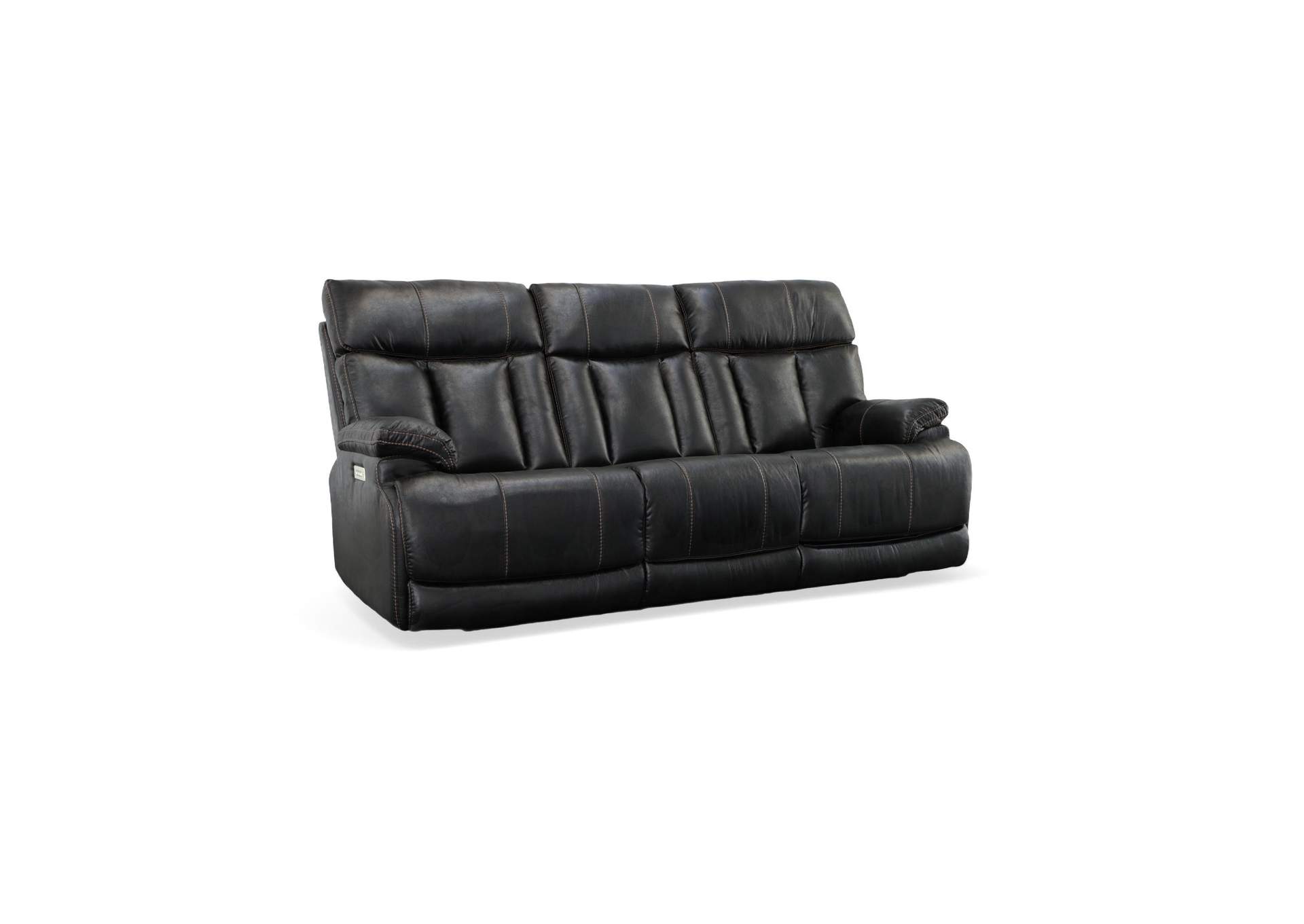 Clive Power Reclining Sofa with Power Headrests & Lumbar image 1