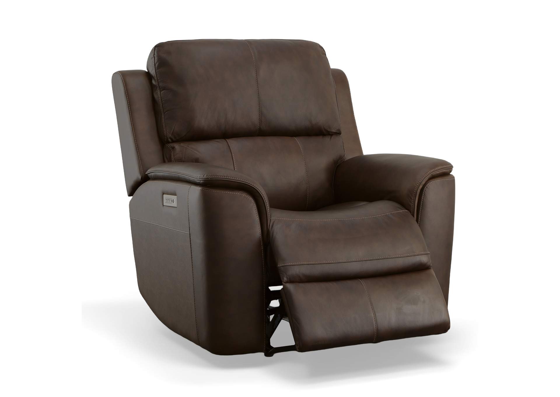 Henry Power Recliner with Power Headrest & Lumbar image 3