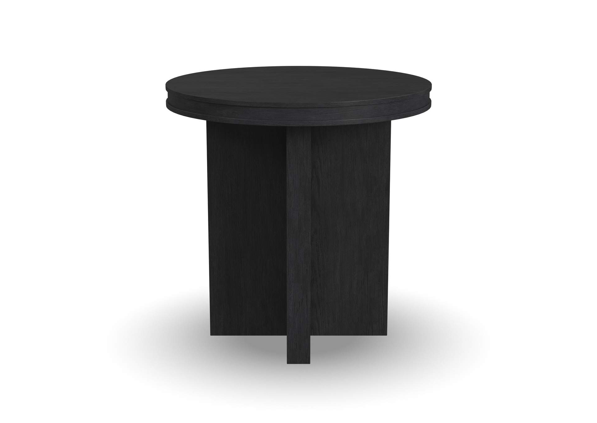 Waterfall Round End Table image 3