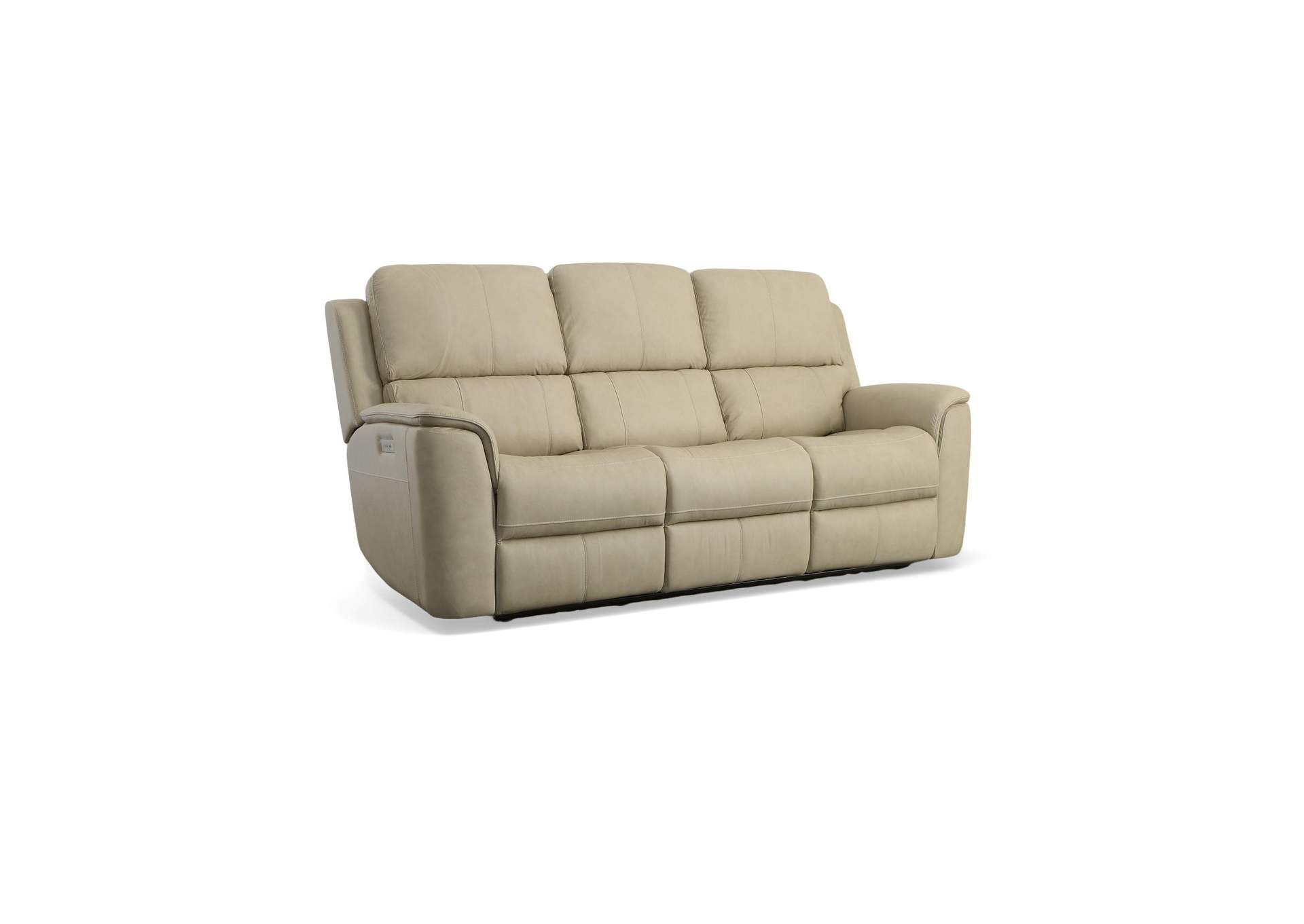 Henry Power Reclining Sofa with Power Headrests & Lumbar image 1