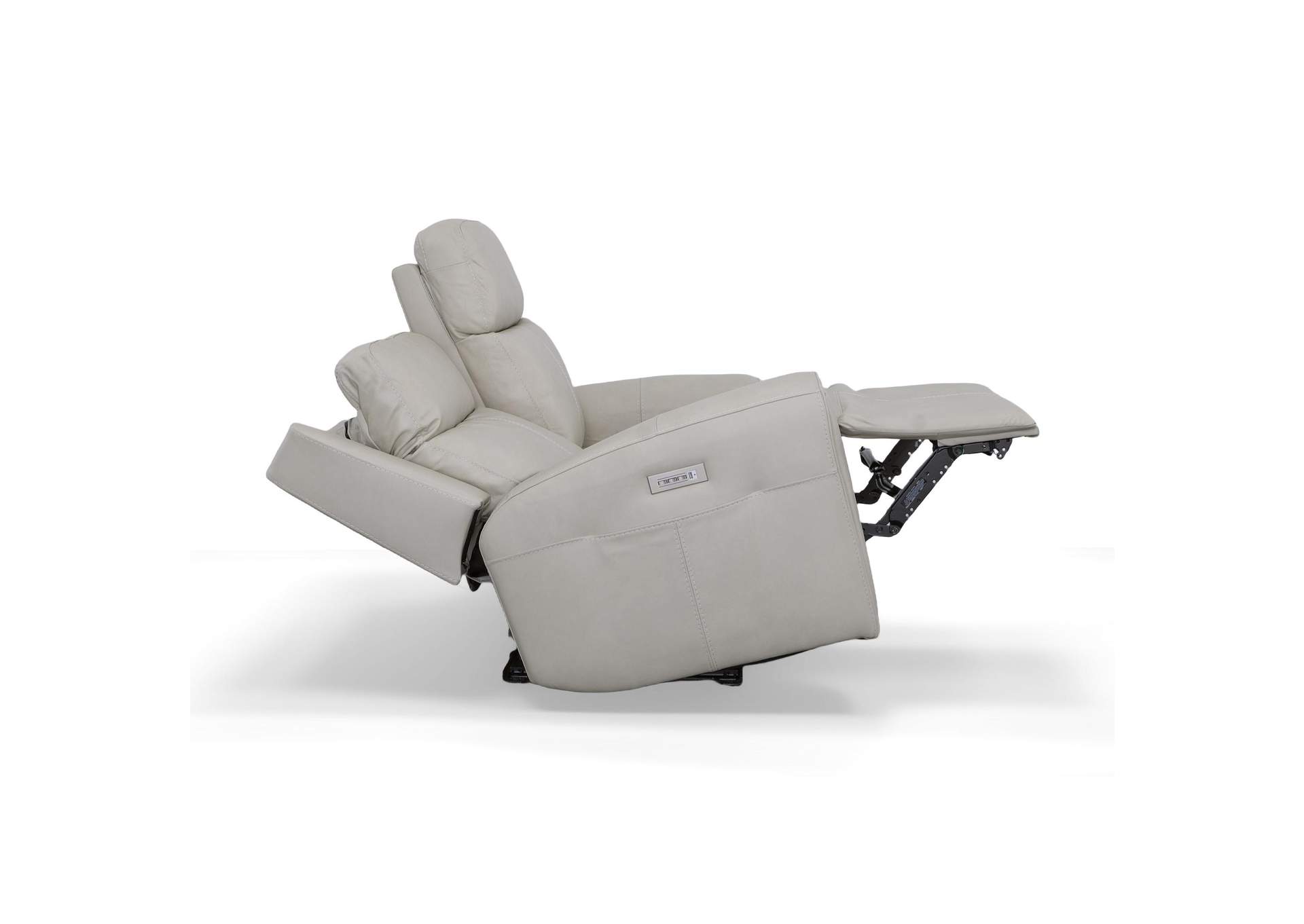 Barnett Power Reclining Loveseat with Power Headrests & Lumbar image 4