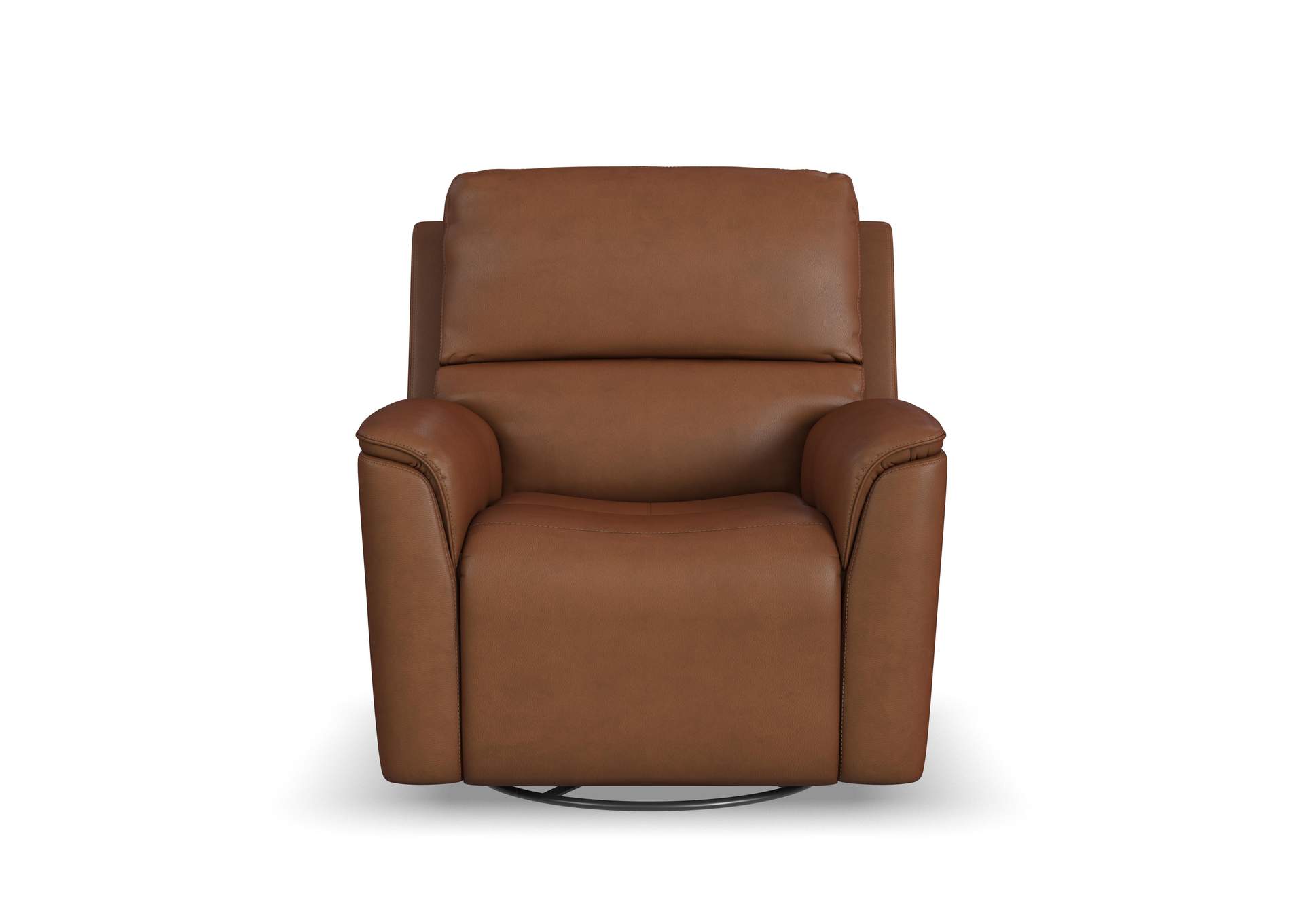 Henry Power Swivel Gliding Recliner with Power Headrest, Lumbar, Heat & Massage image 3