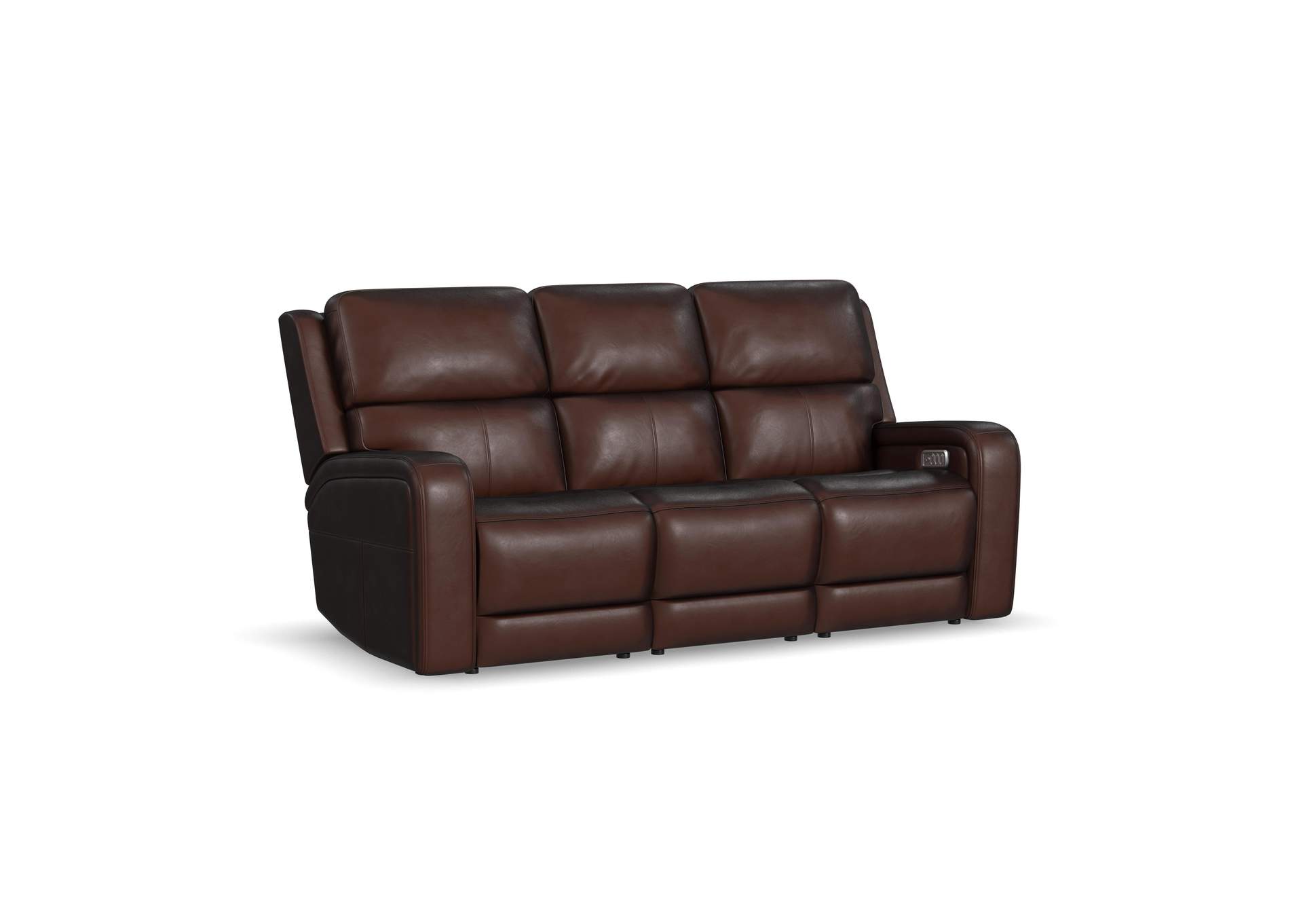Oasis Power Reclining Sofa with Power Headrests, Lumbar, Heat & Massage image 1