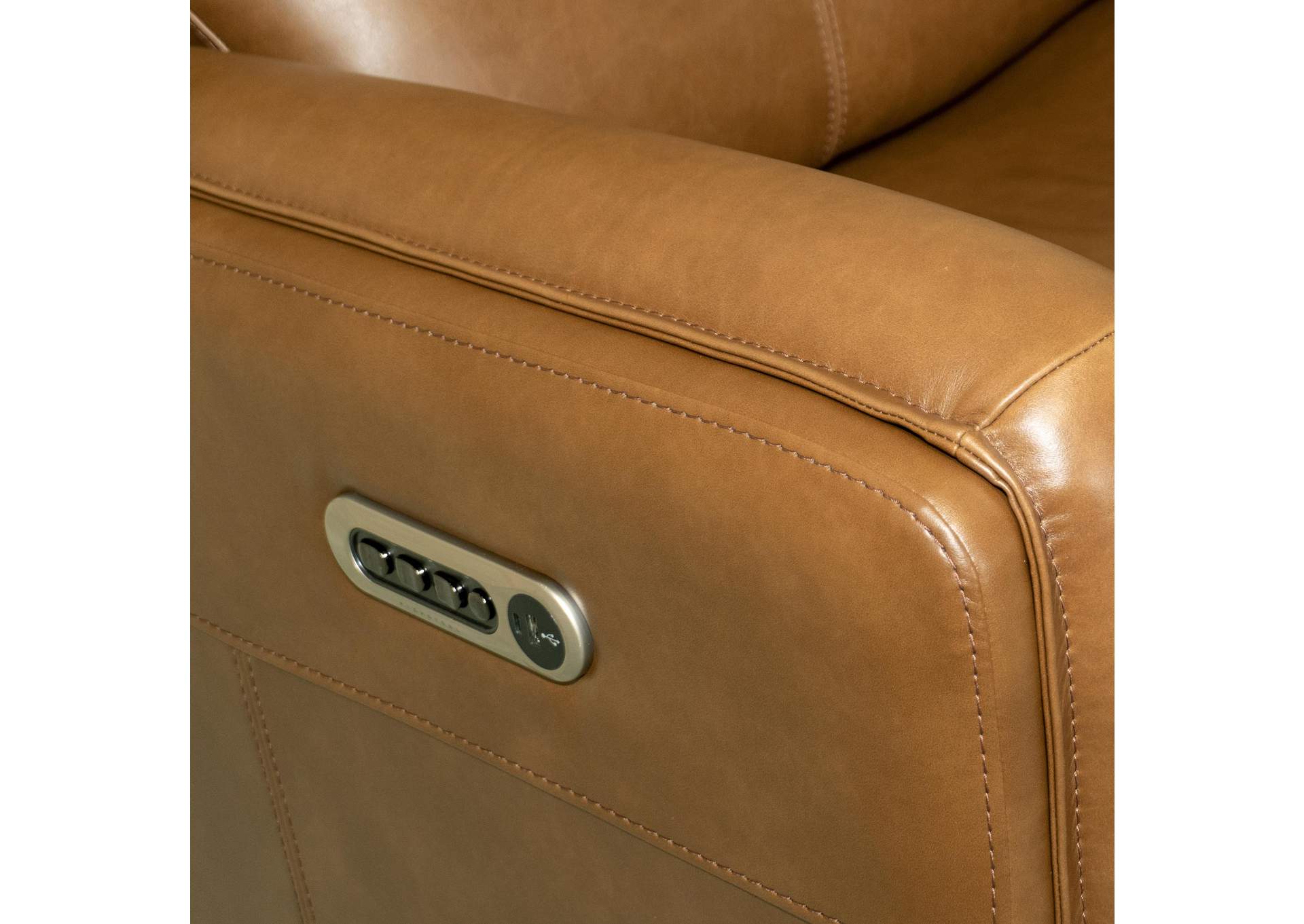 Alister Power Gliding Recliner with Power Headrest and Lumbar image 7