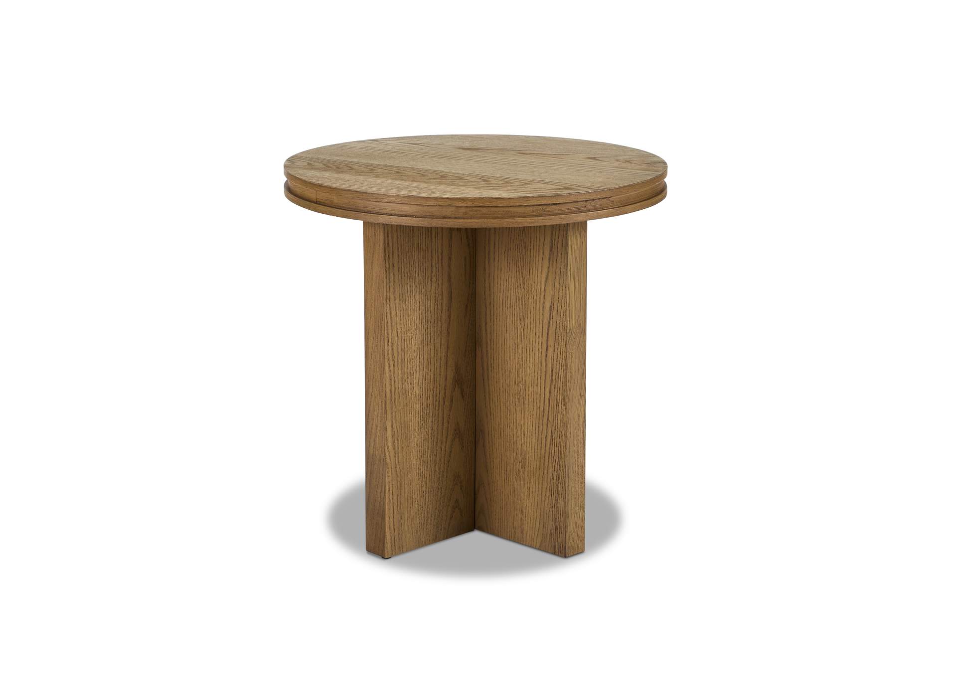 Waterfall Round End Table image 1