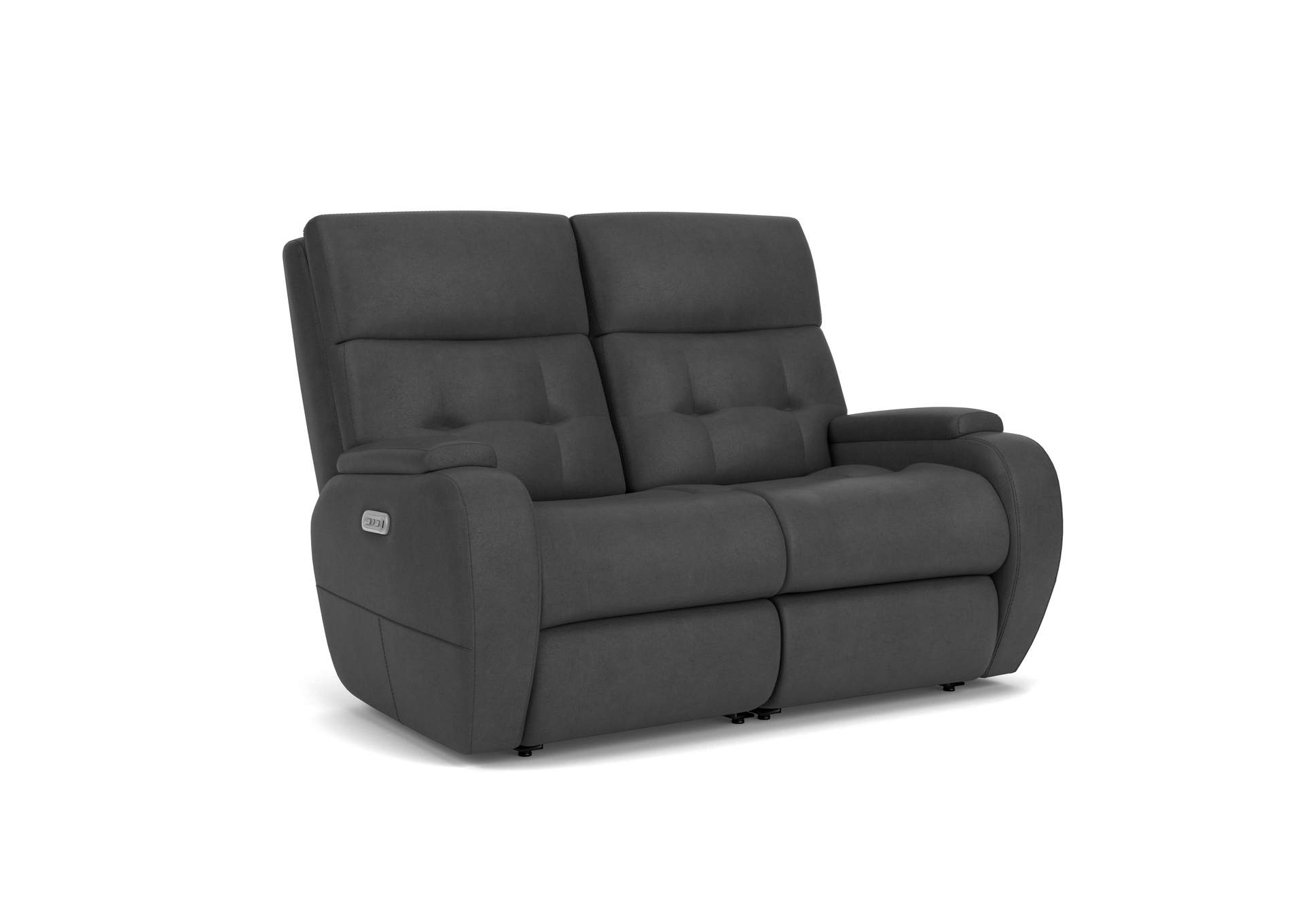 Strait Power Reclining Loveseat with Power Headrests image 3