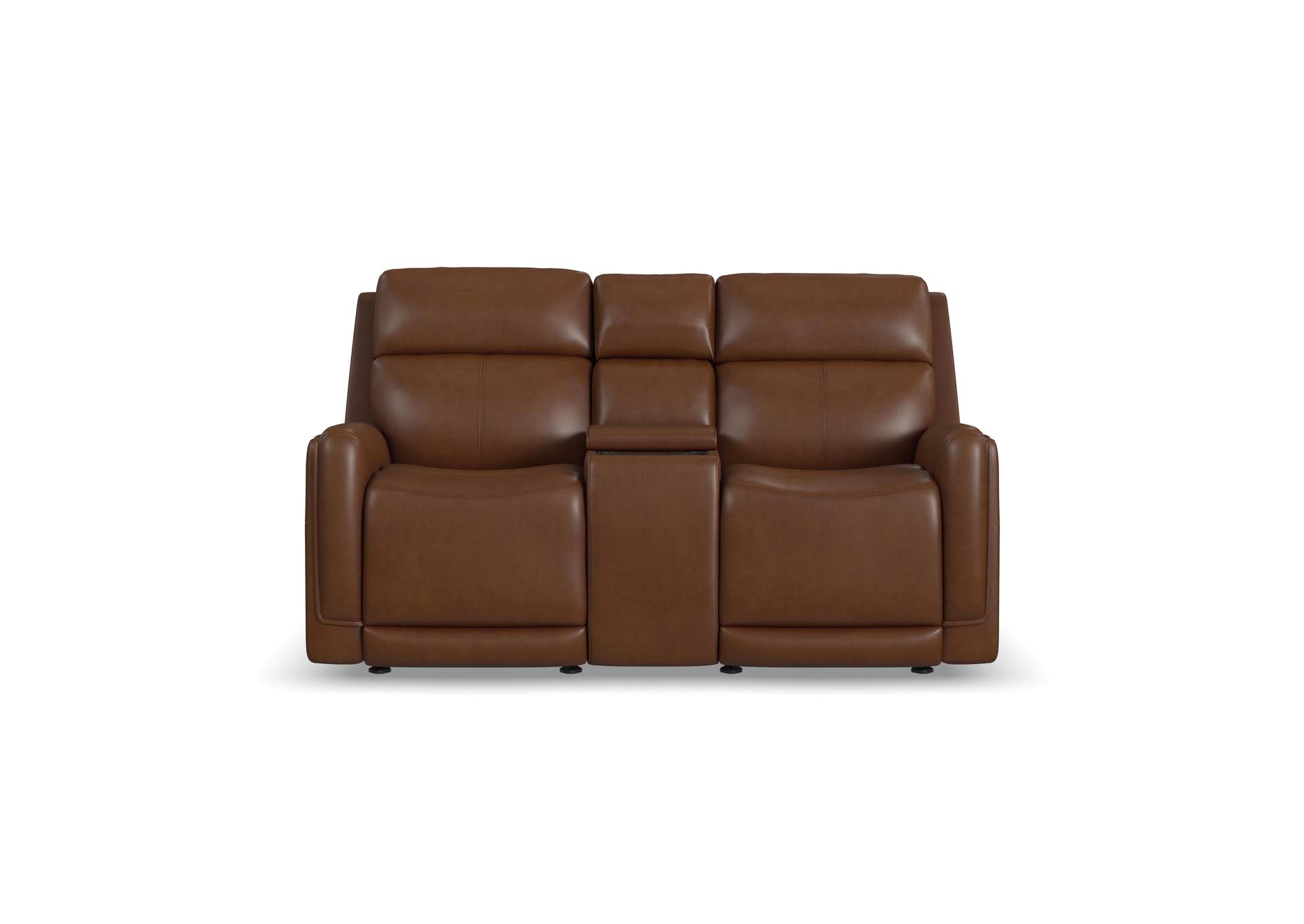 Alister Power Gliding Loveseat with Console, Power Headrests & Lumbar image 7