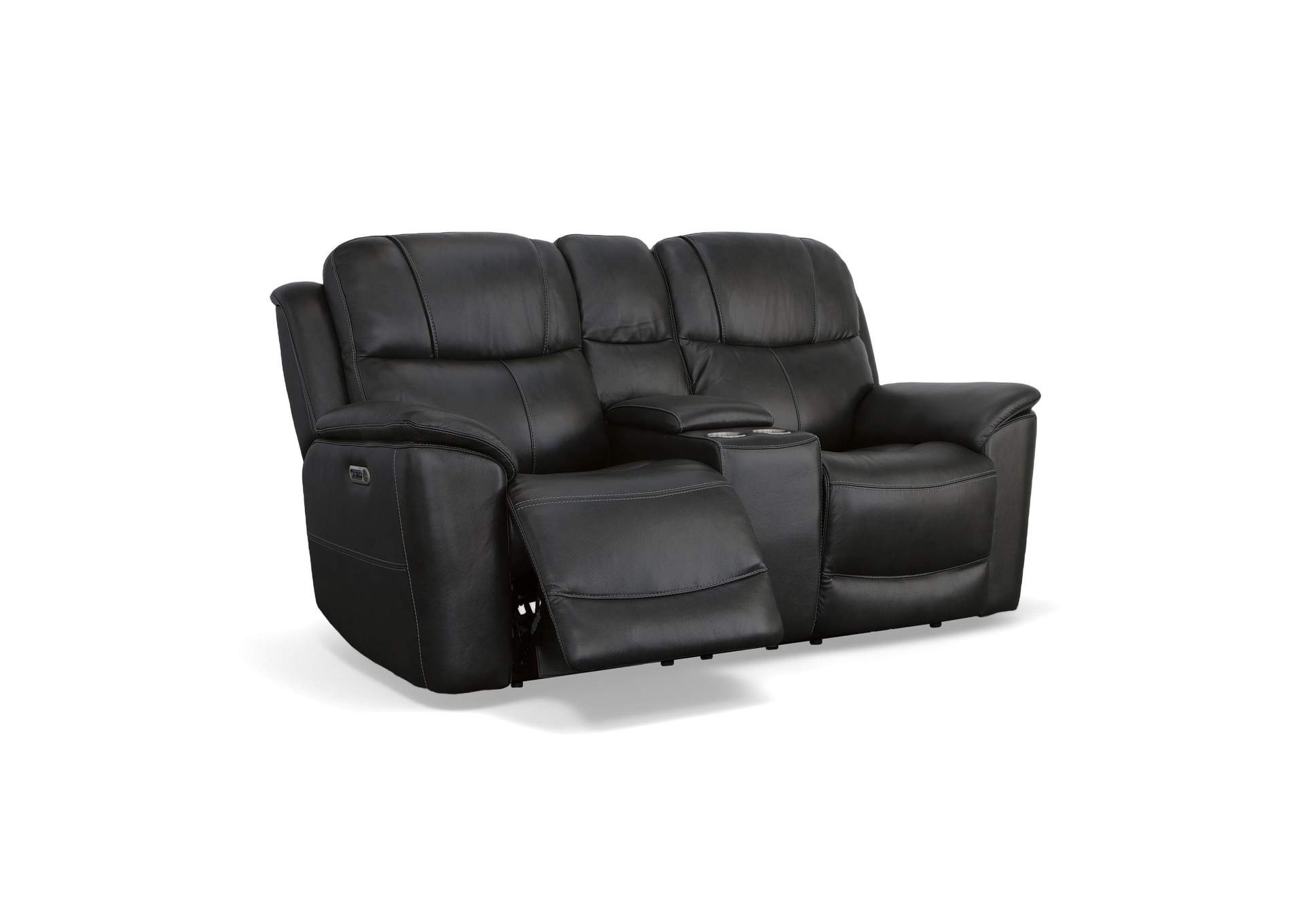 Crew Power Reclining Loveseat with Console, Power Headrests & Lumbar image 5