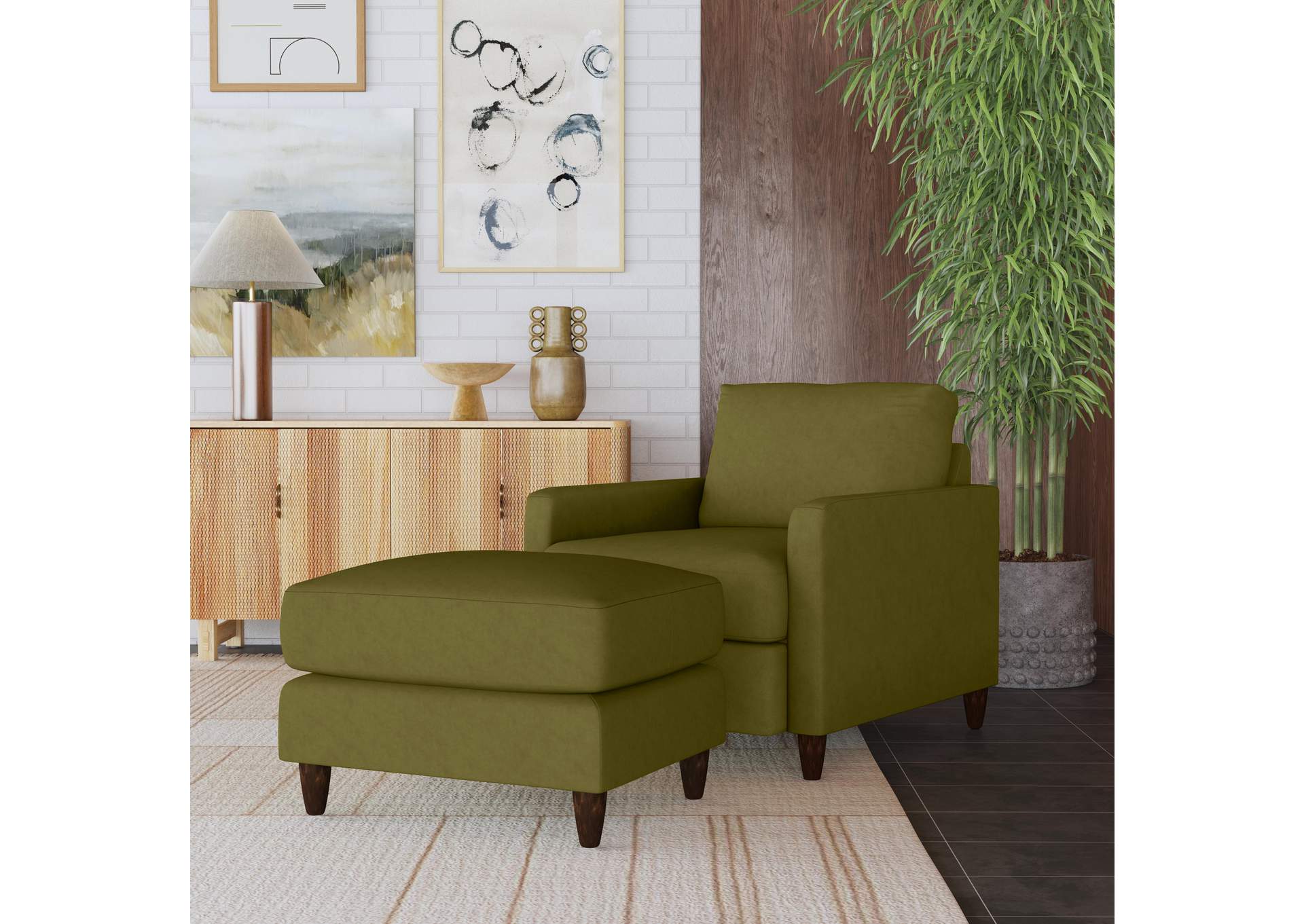Fern Ottoman image 11