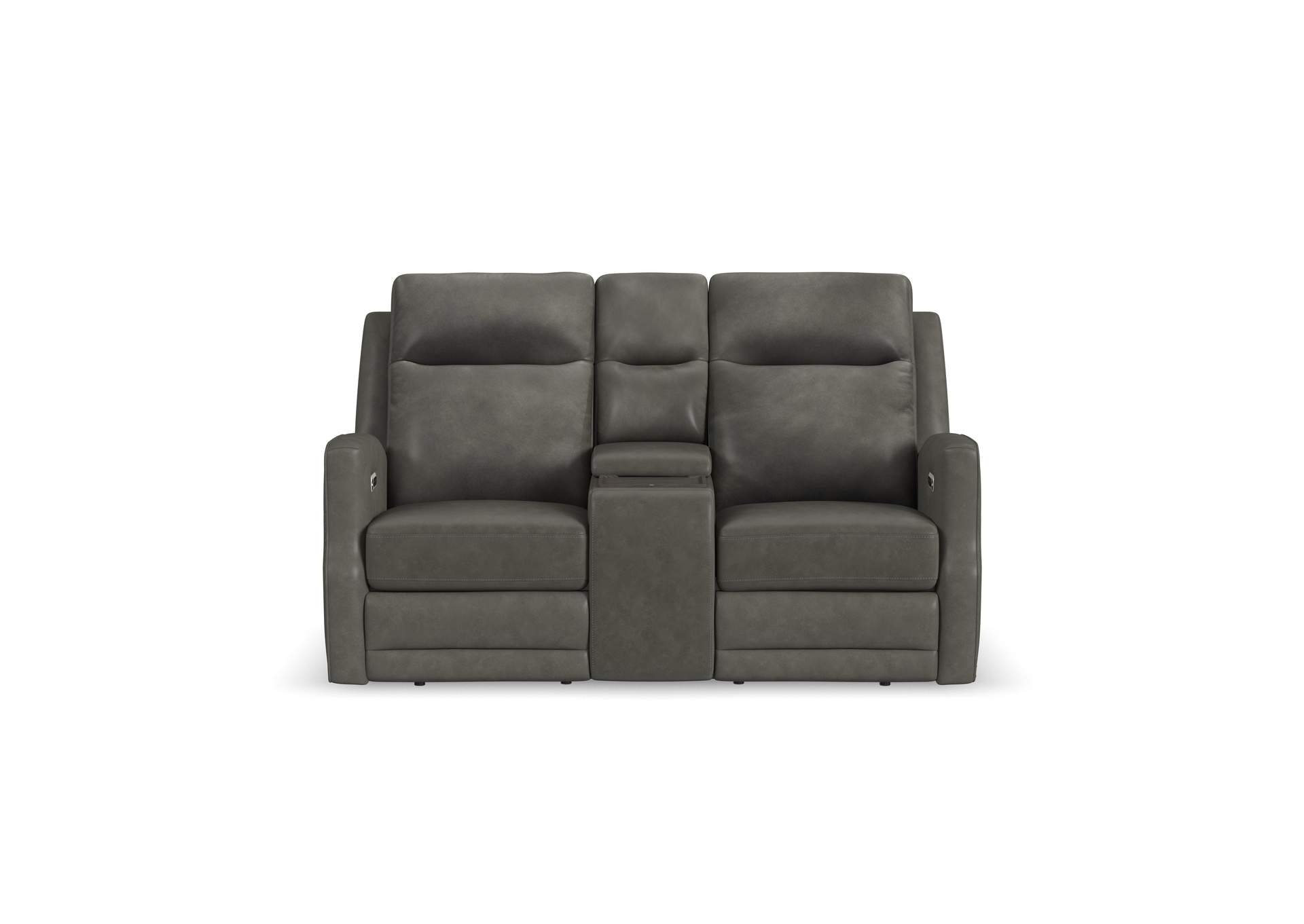 Maxwell Power Reclining Loveseat with Console, Power Headrests and Lumbar image 5