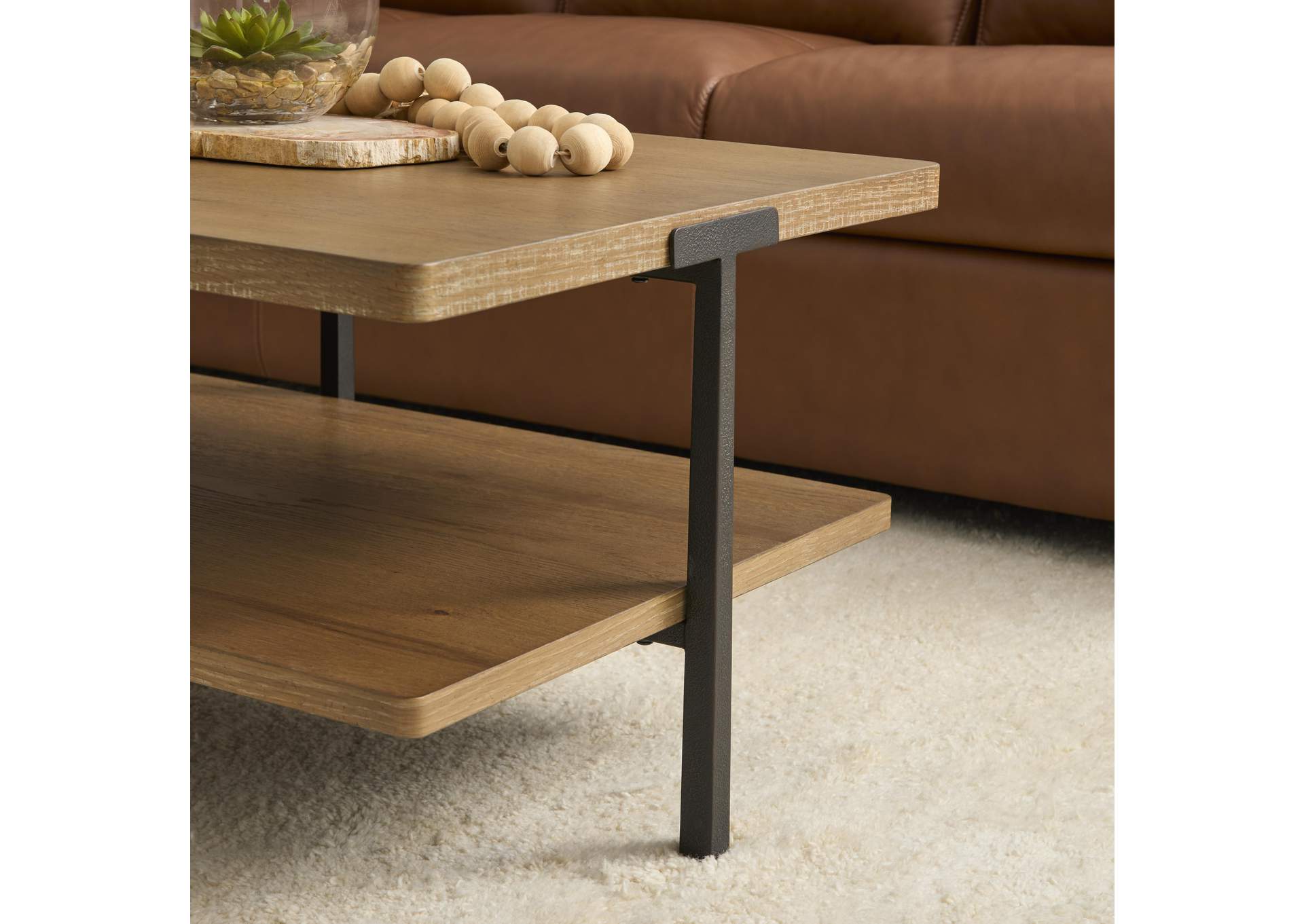 Millwork Rectangular Coffee Table image 7