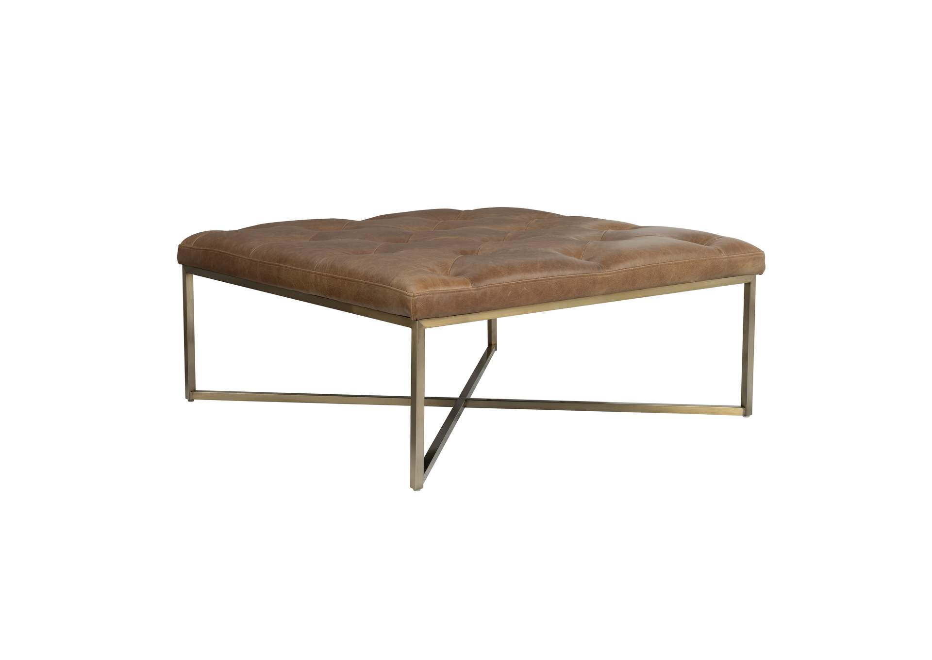 Hamilton Square Upholstered Ottoman image 1