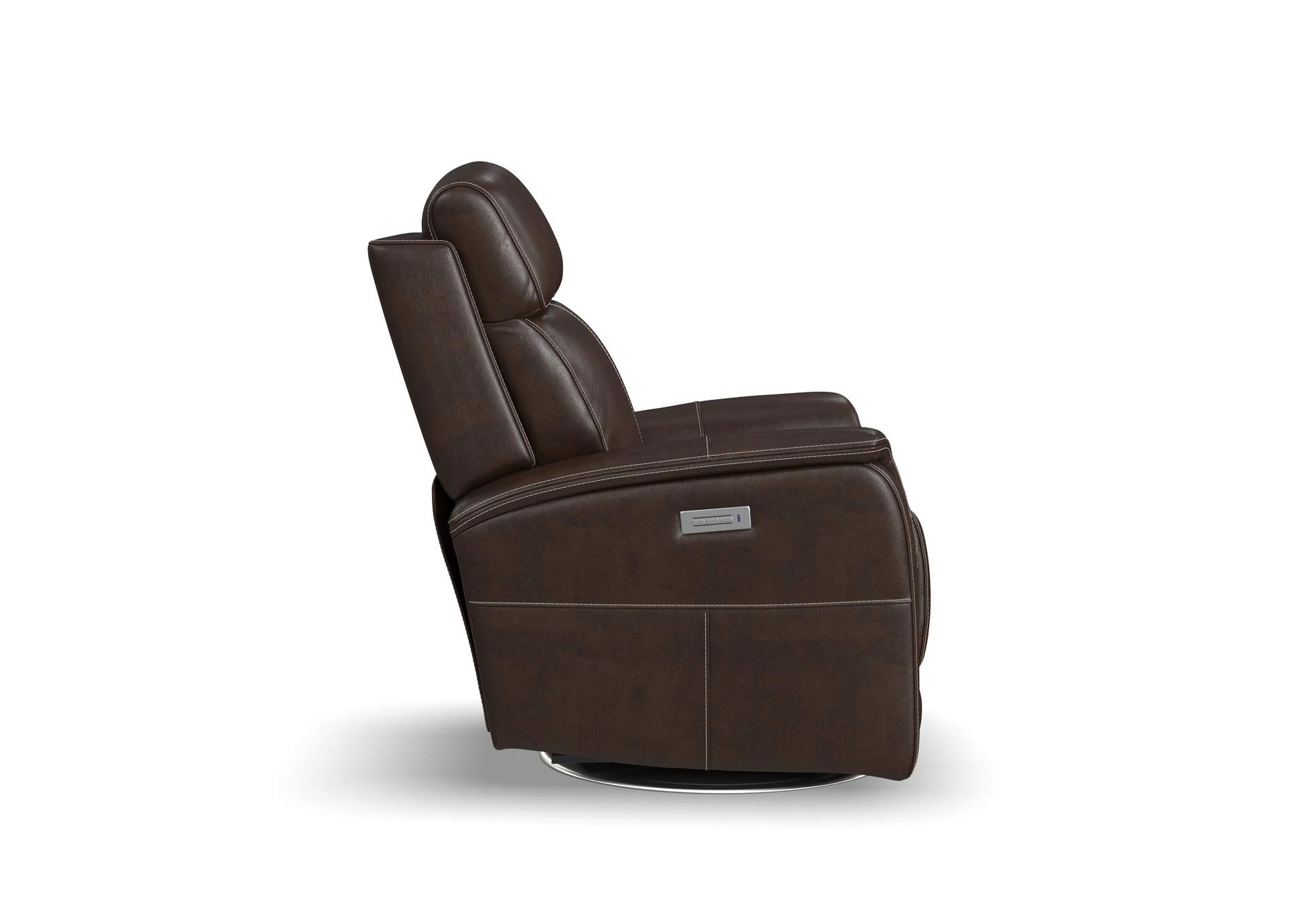 View Power Swivel Recliner with Power Headrest image 4