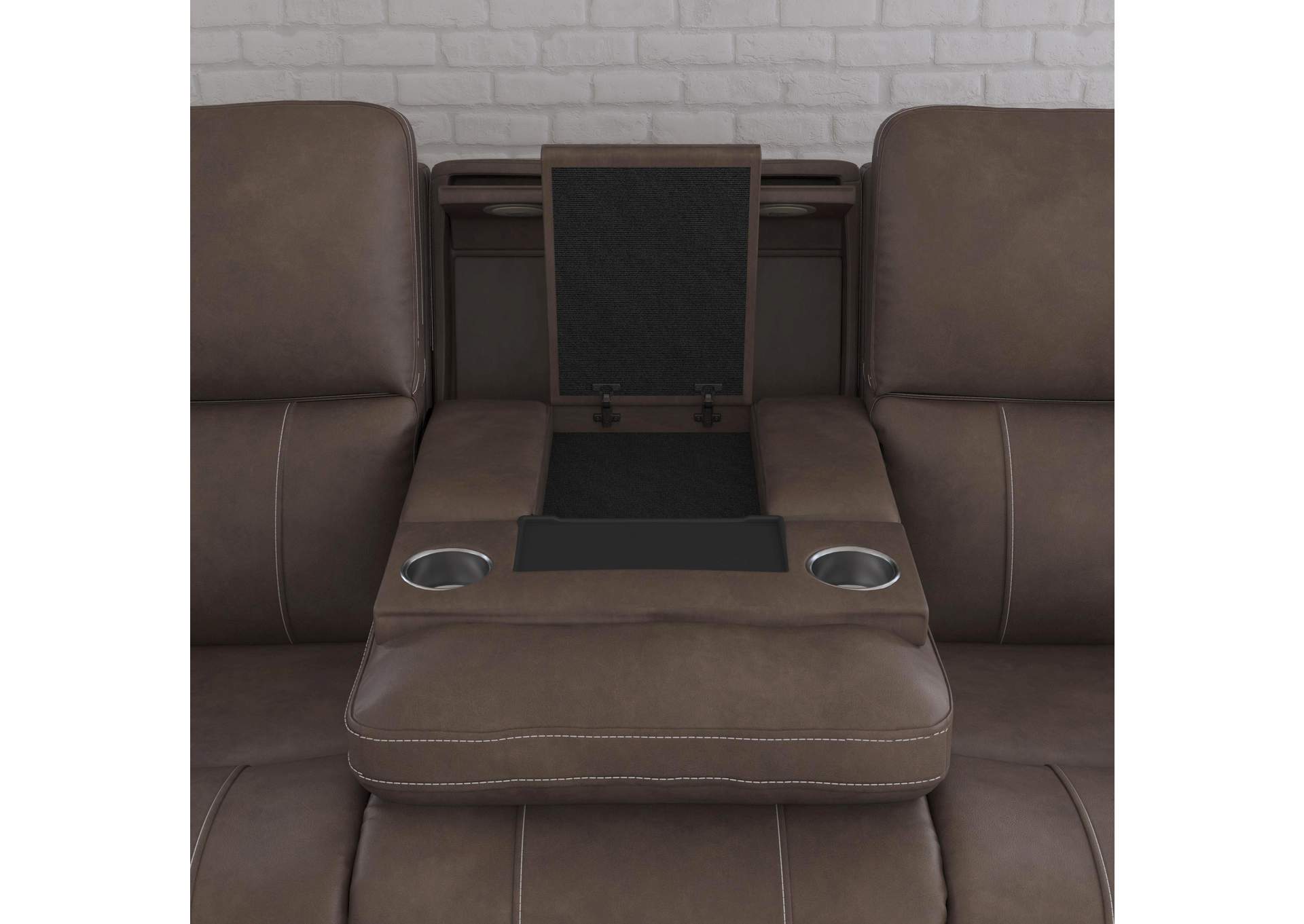 Carter Power Reclining Sofa with Console & Power Headrests & Lumbar image 11